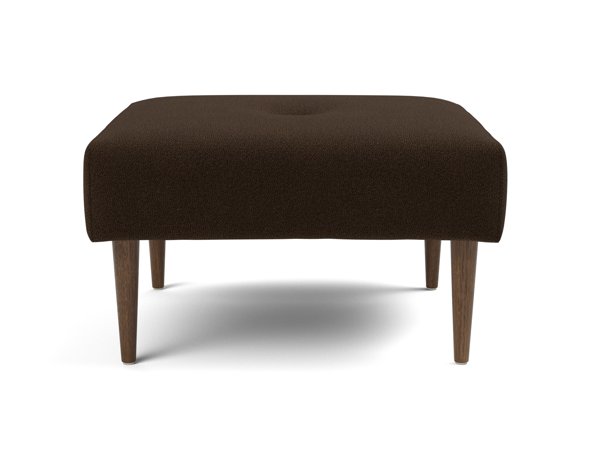 Hocker Recast Strukturierter Stoff Taura 358-Chocco
