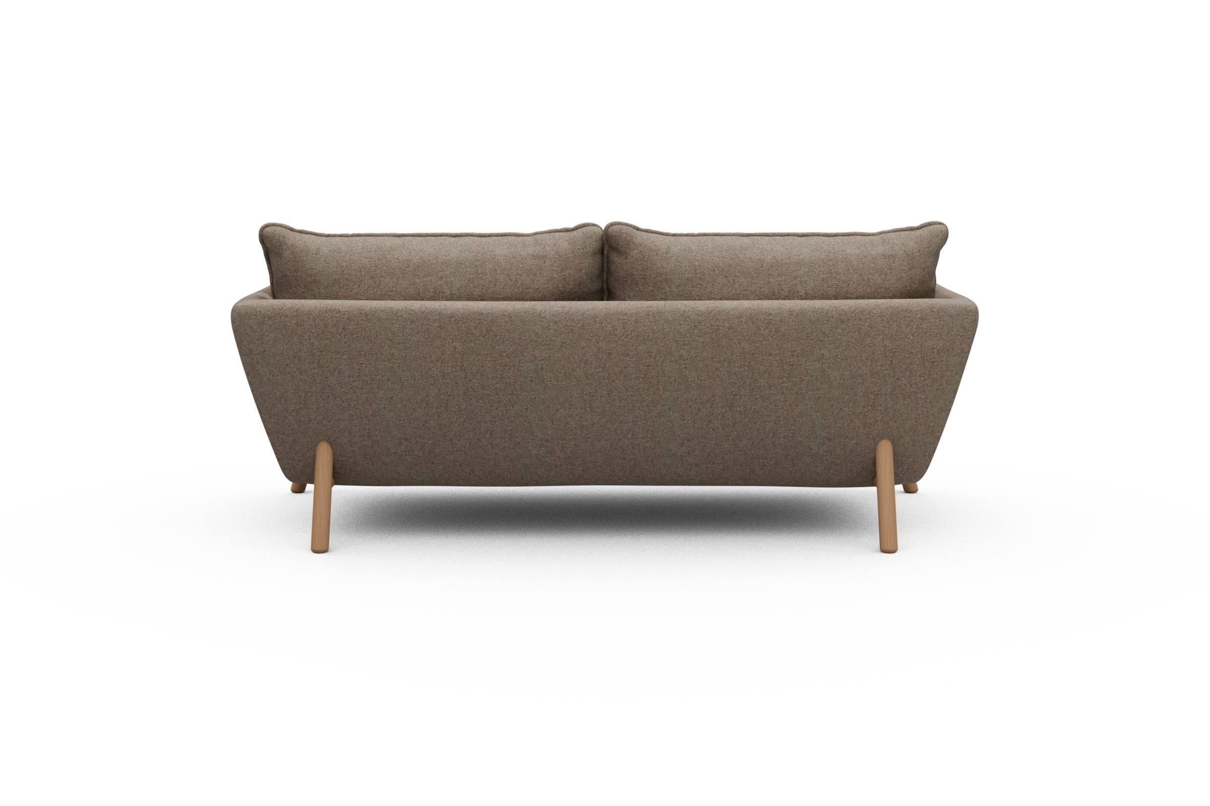 Sofa Emil PREMIUM 2-Sitzer Beinfarbe Eiche Natur Sama-Antelope
