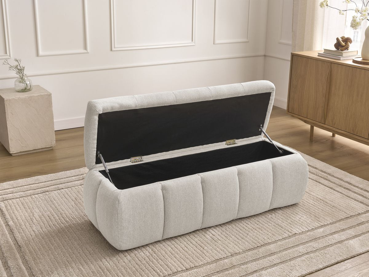 Bobochic Denali Bettbank 144 × 54 cm Stoff Beige