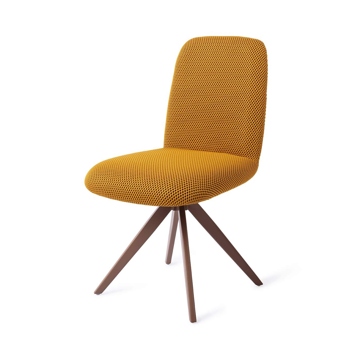 Jesper Home Esszimmerstuhl Taiwa Groovy-Garam Turn Braun