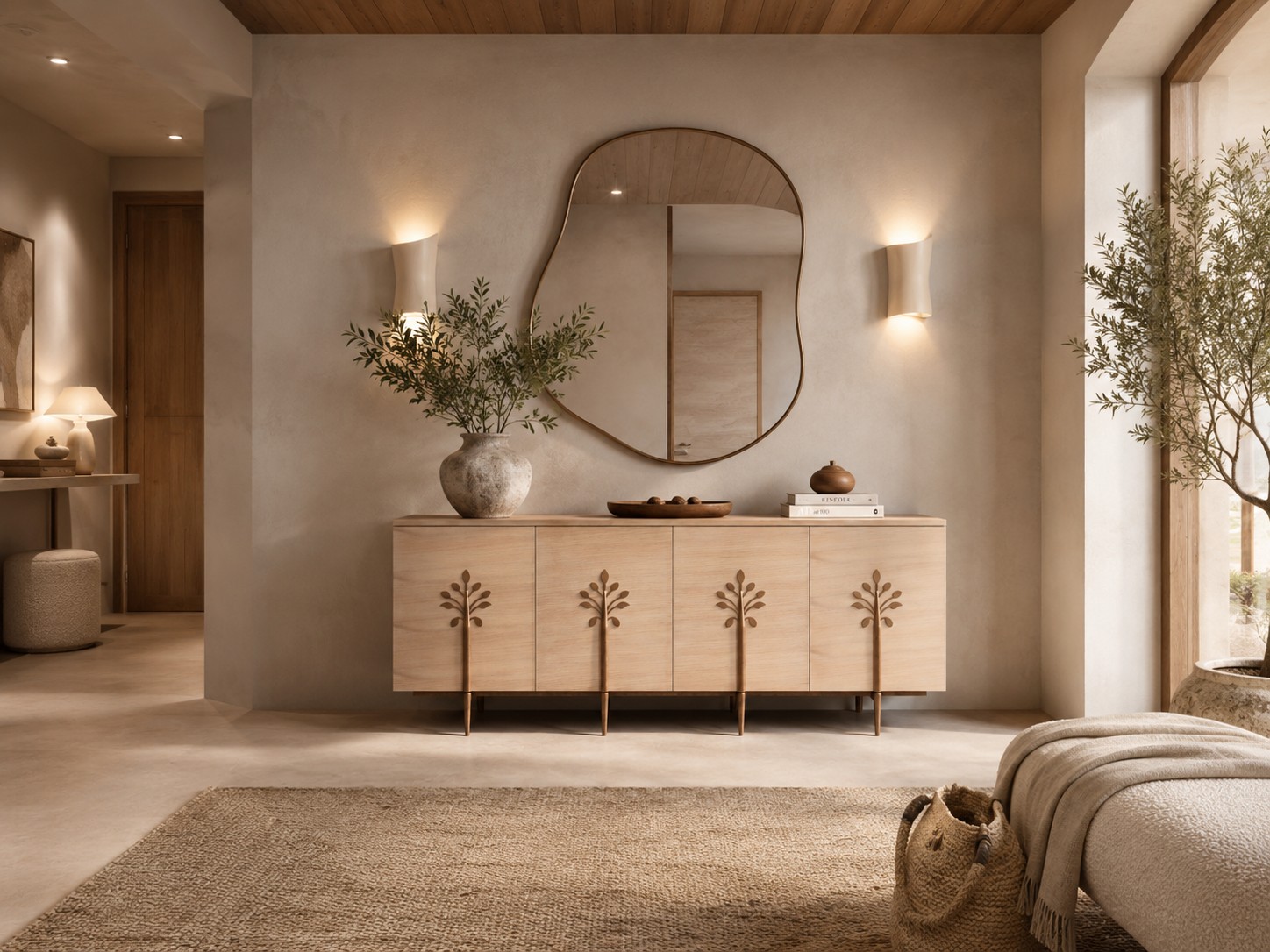 Livin Hill Sideboard Stilig Helles Naturholz