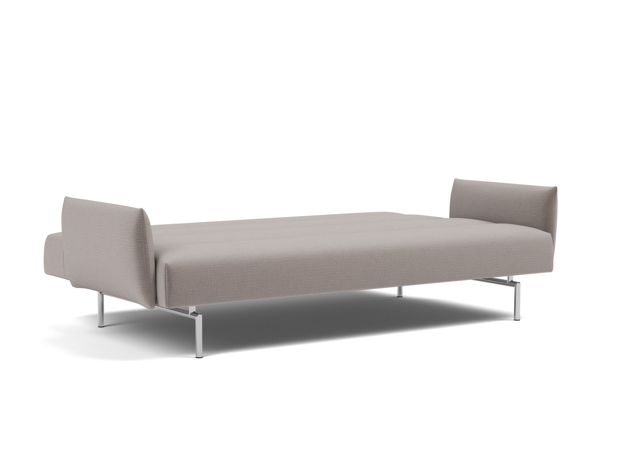 Schlafsofa Jillis mit Armlehnen Chenille Esina 418-Truffle