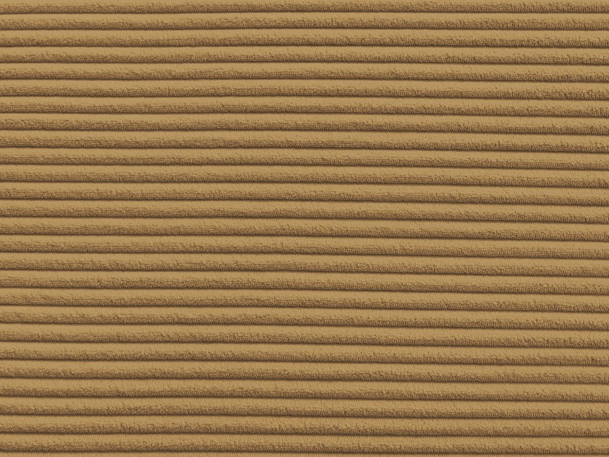 Bobochic Leopold Pouf Cordsamt Gelb