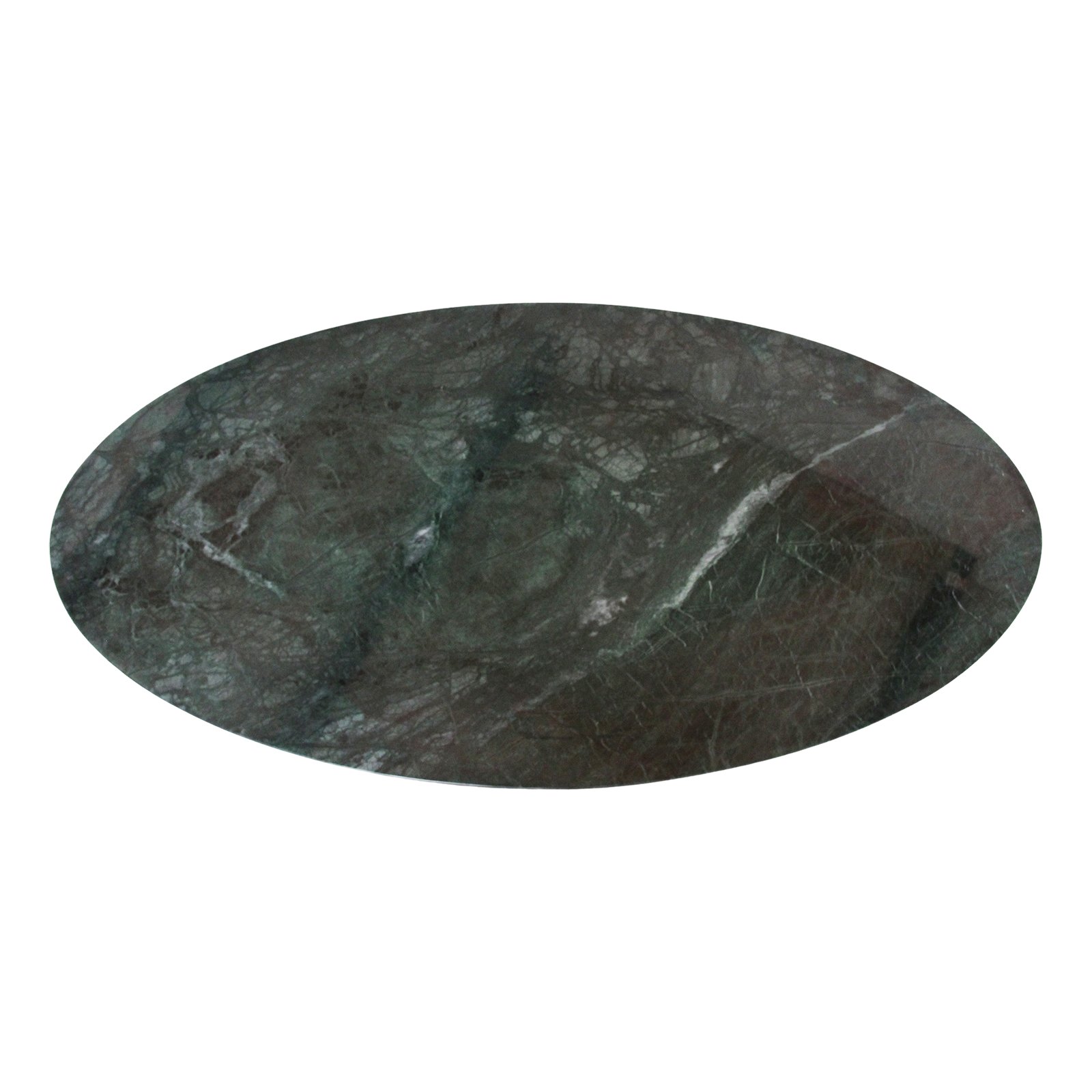 Raw Materials Ovaler Marmor-Couchtisch Grün 120x60x38cm