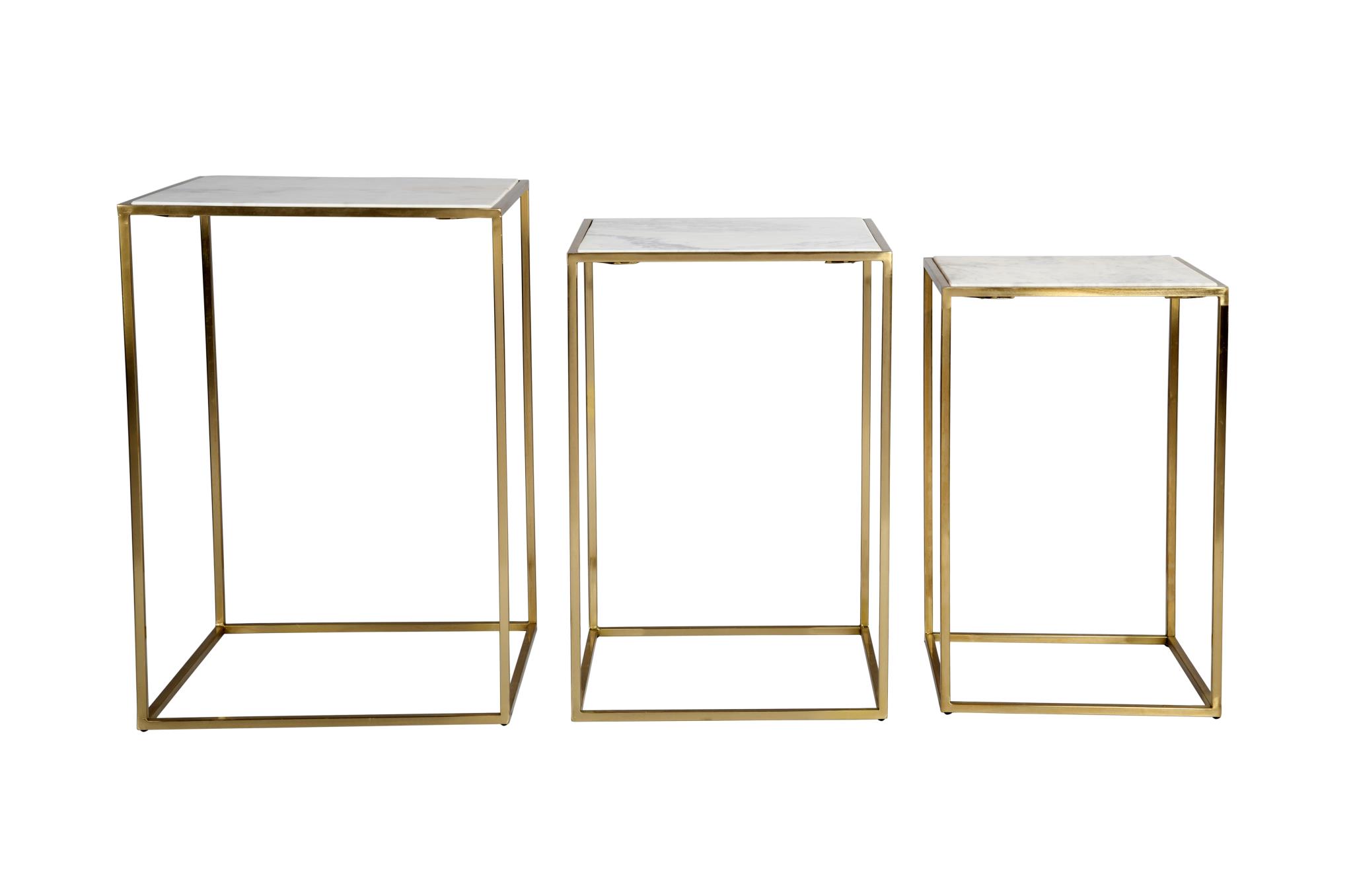 Livin Hill Tischsatz eckig Avola Gold AV2130-38