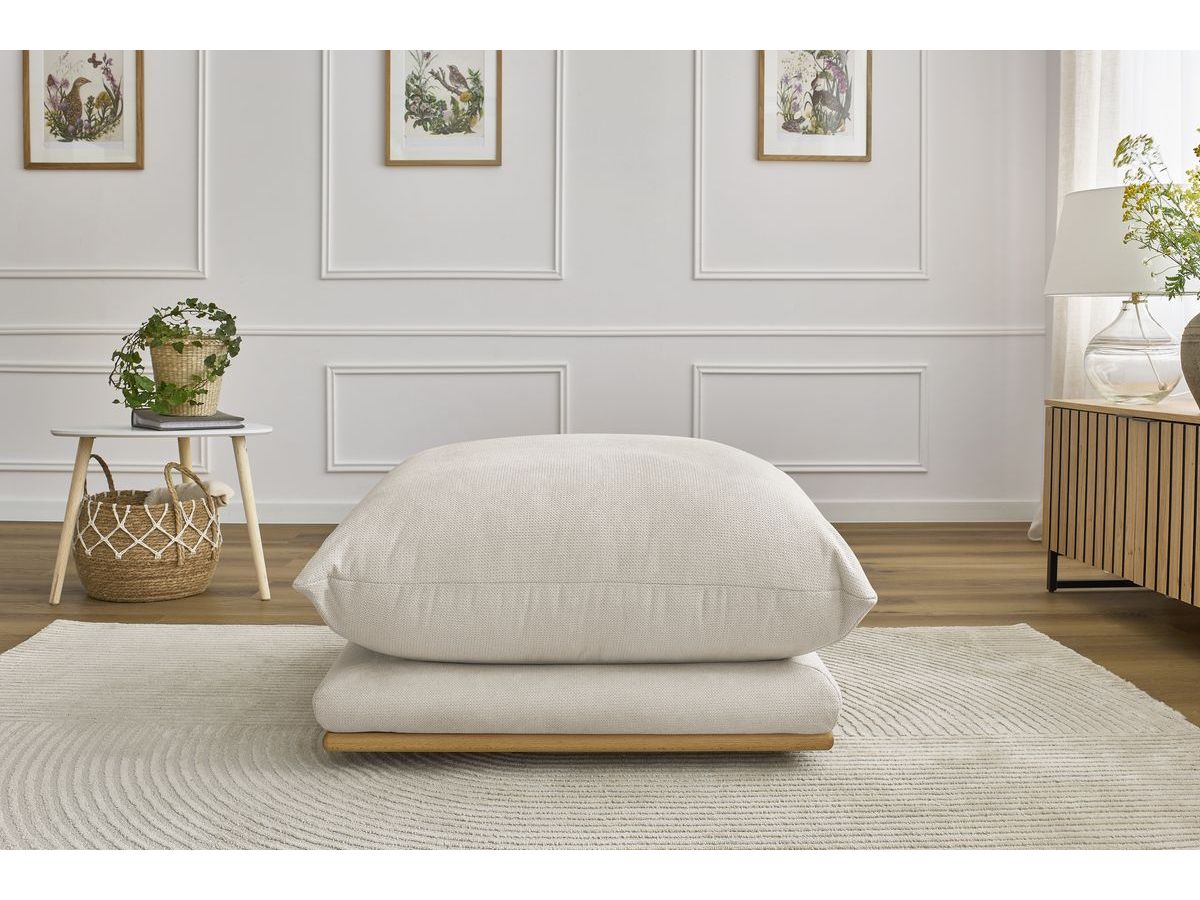 Bobochic Ernest Pouf Stoff Beige