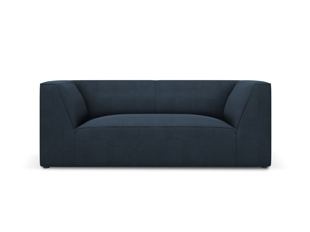 Cosmopolitan Design Sofa Siena 2-Sitzer Strukturierter Stoff Ottawa Marineblau