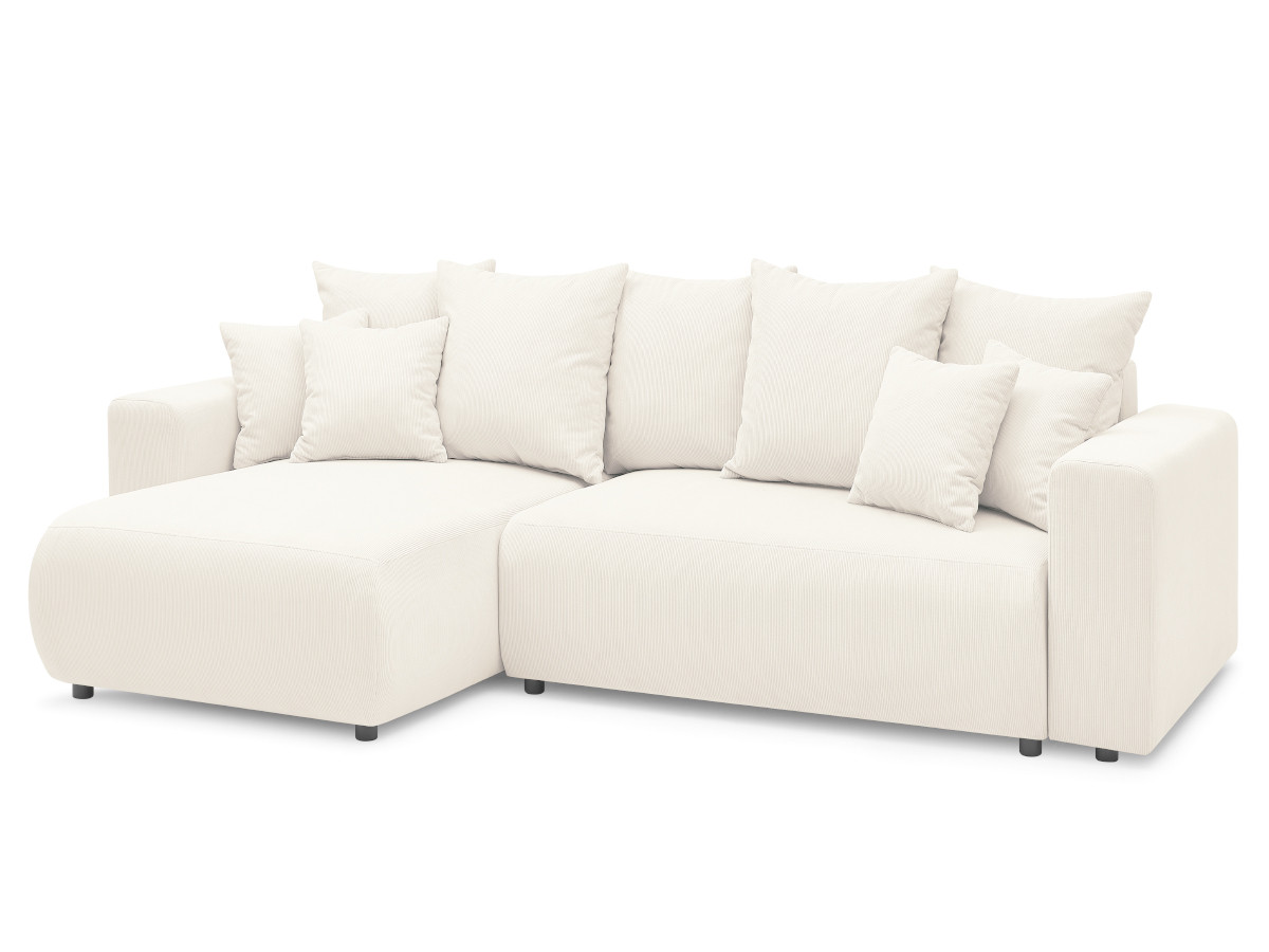 Bobochic Envy Ecksofa mit Schlaffunktion und Bettkasten