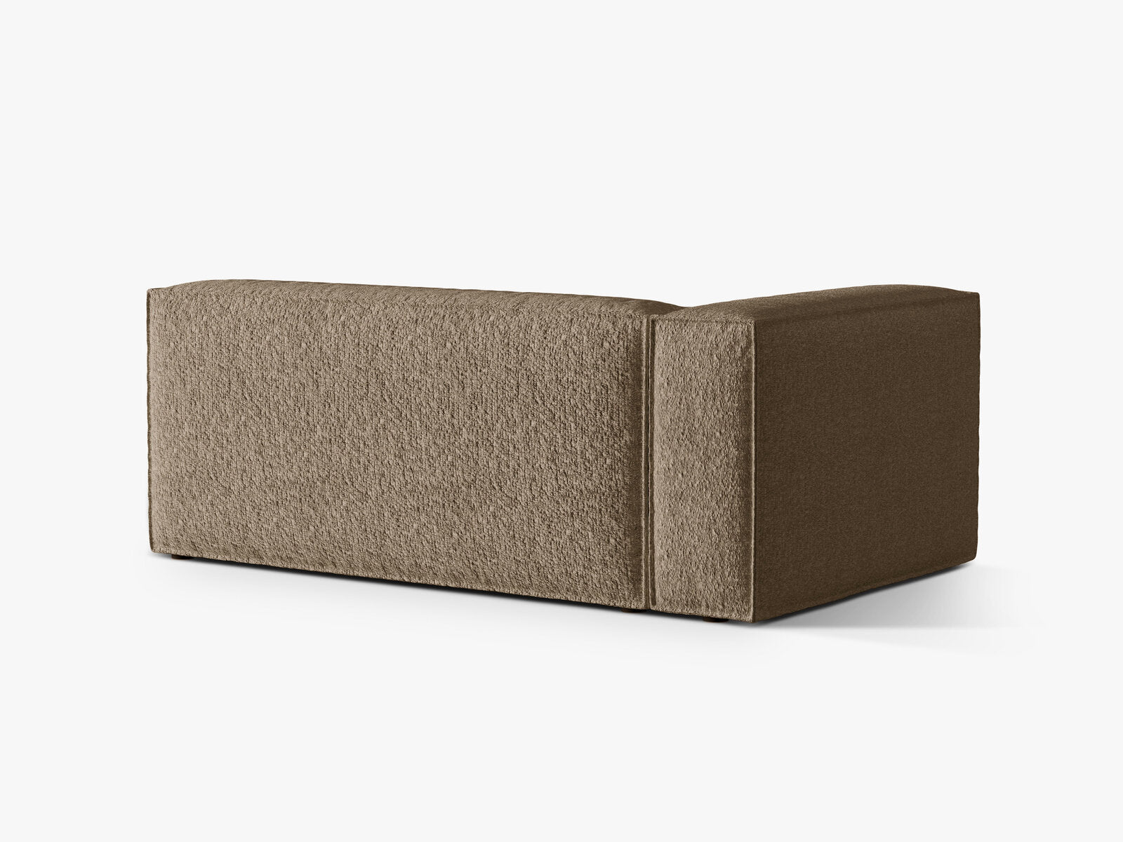 Micadoni Modul Nuria Groß 3-Sitzer Links Boucle Cappuccino