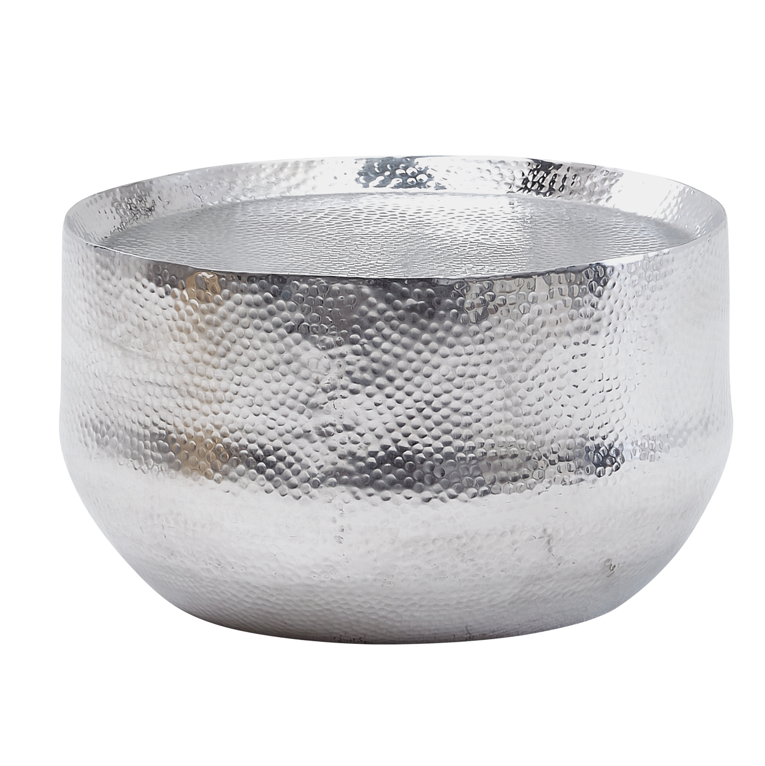 Couchtisch Brekke Silber Ø 60 × H 35 cm