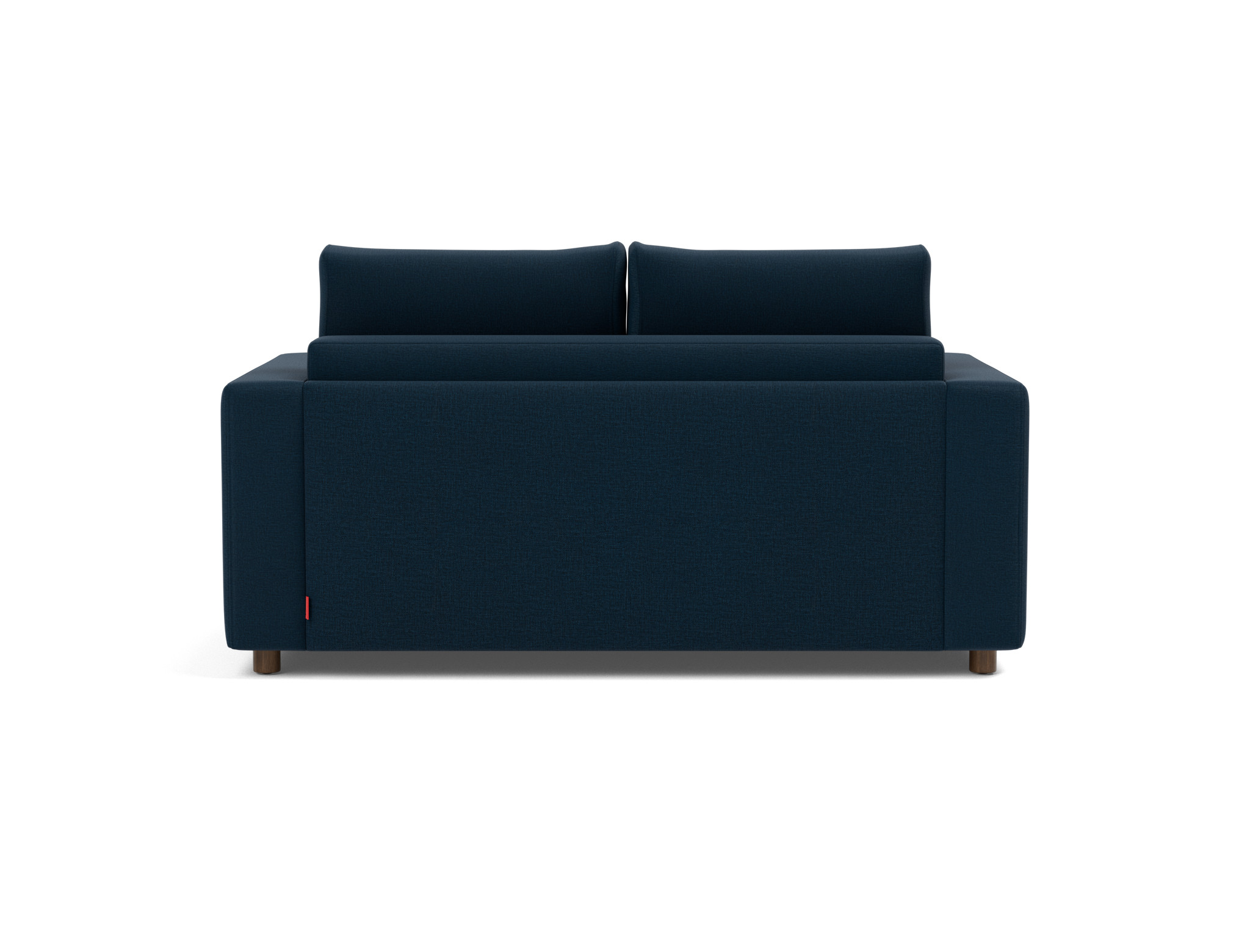 Schlafsofa Neah mit Standard-Armlehnen 140 Flachgewebe Mixed Dance 528-Blue