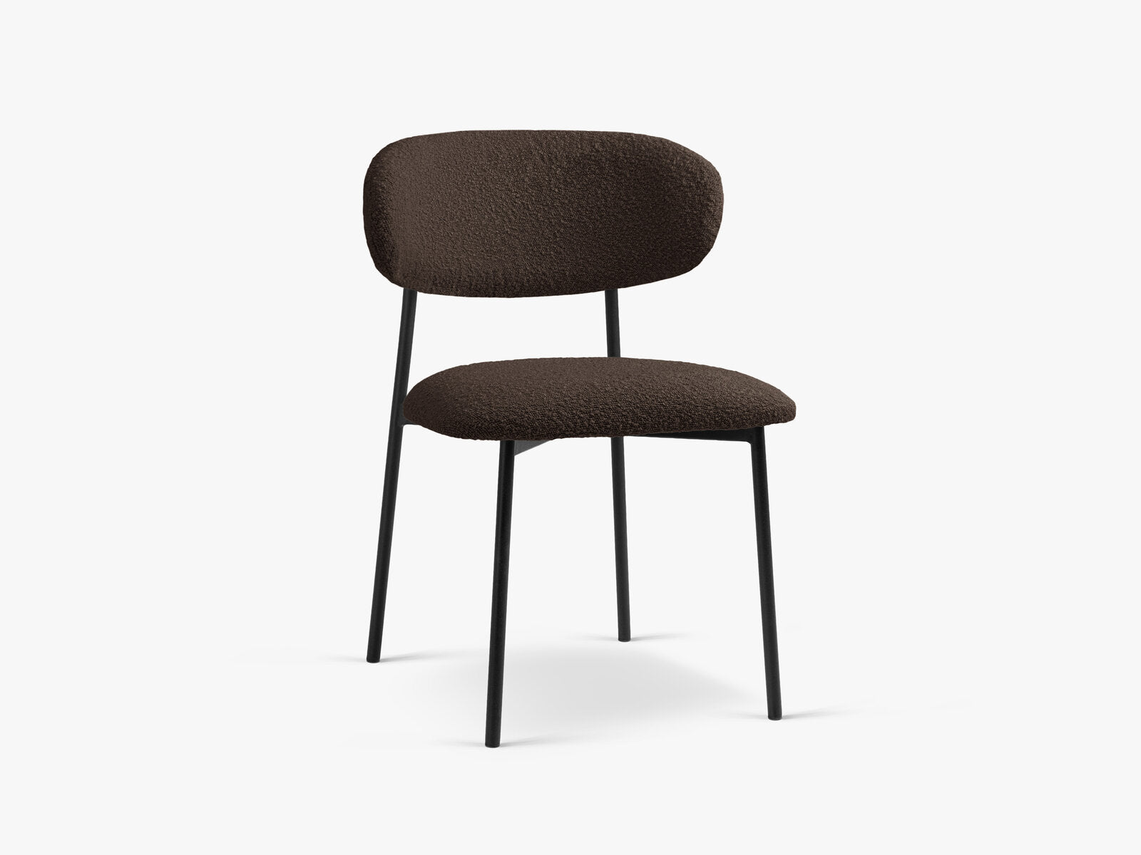 Micadoni Stuhl Nina Boucle Baloo Braun
