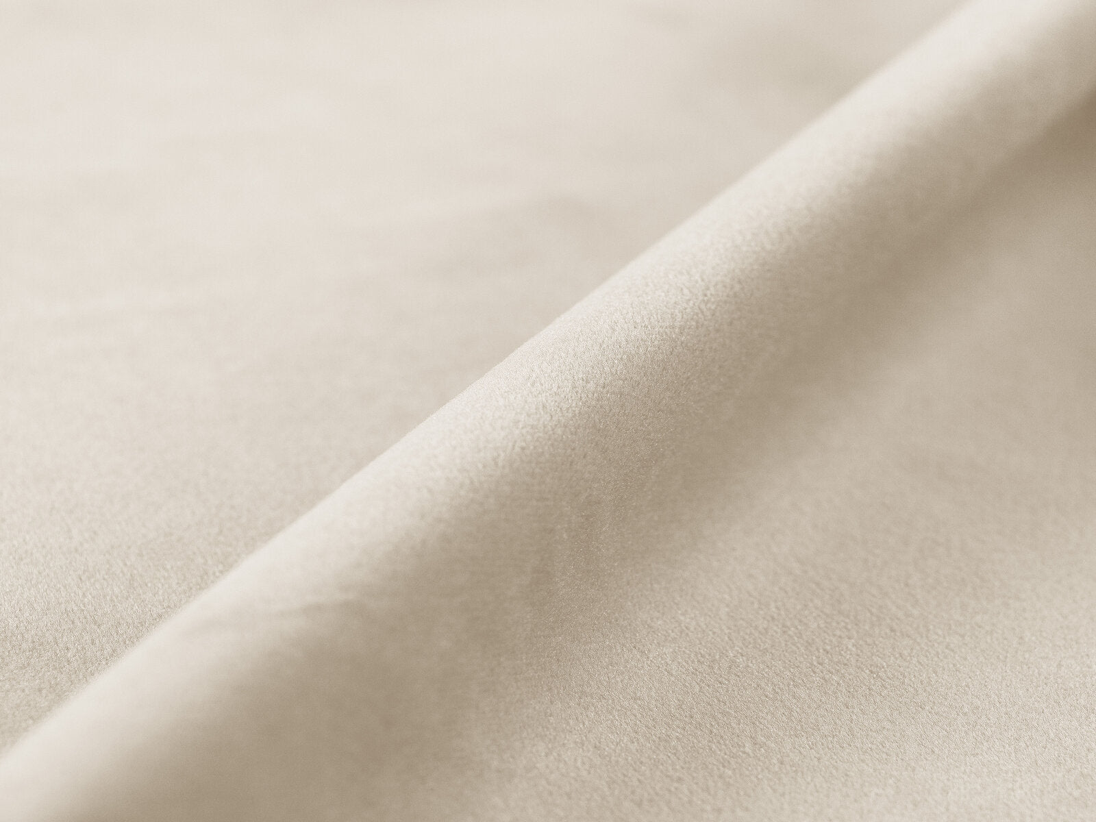Micadoni Kissen Nuria Samt Beige 40x40x13
