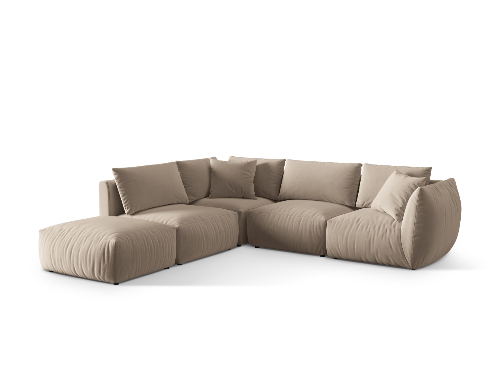 Micadoni Modulares Ecksofa Chris 4-Sitzer