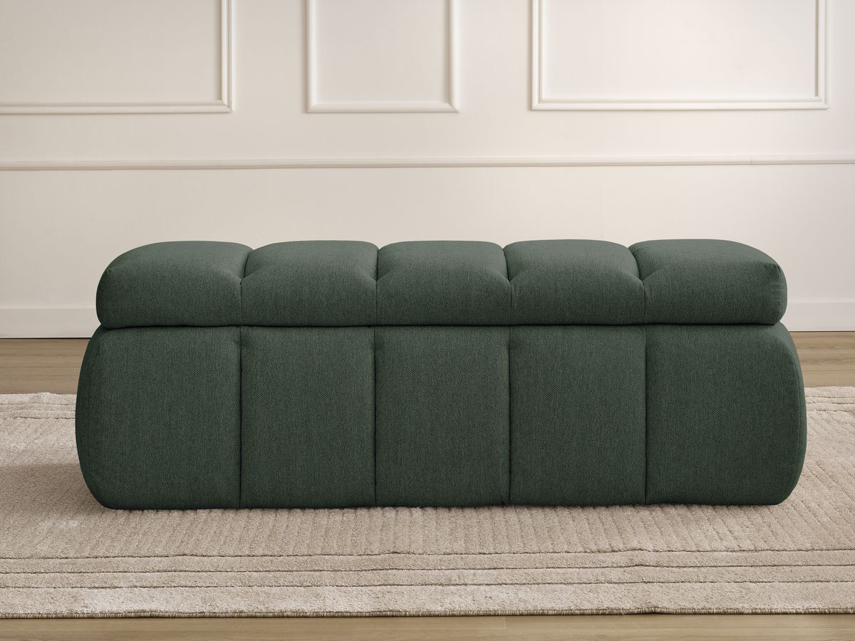 Bobochic Denali Bettbank 144 × 54 cm Stoff Grün