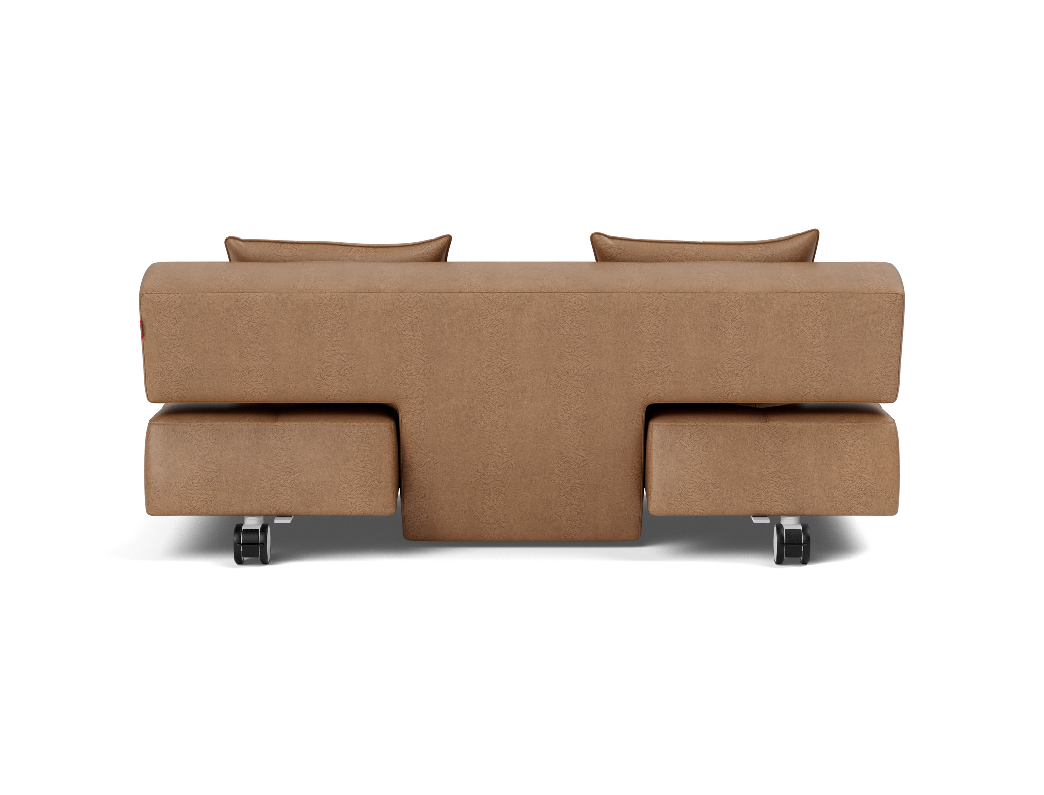 Schlafsofa Long Horn D.E.L. Lederoptik Faunal 551-Brown
