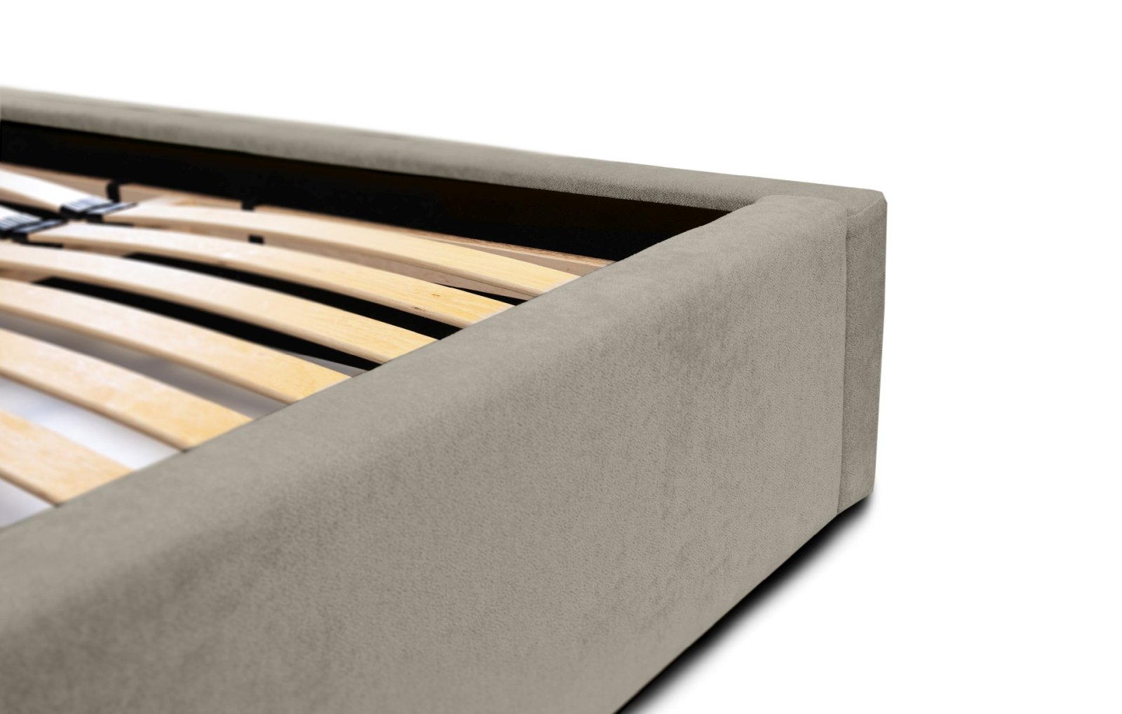 Polsterbett Renoa Chenille 140x200 mit Holzrahmen Ditra-New 03