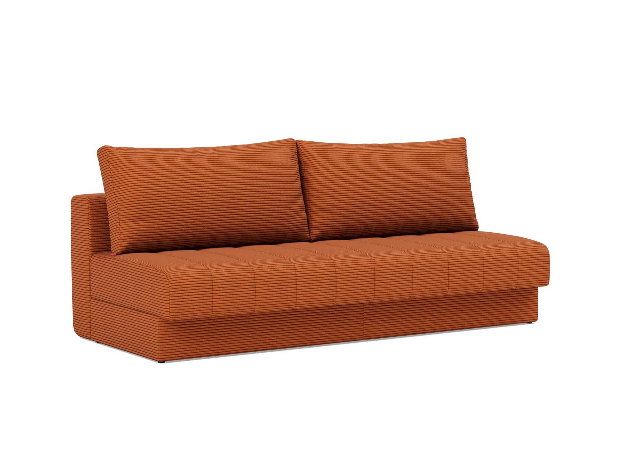 Schlafsofa Akello Kord Corduroy 595-Burnt-Orange