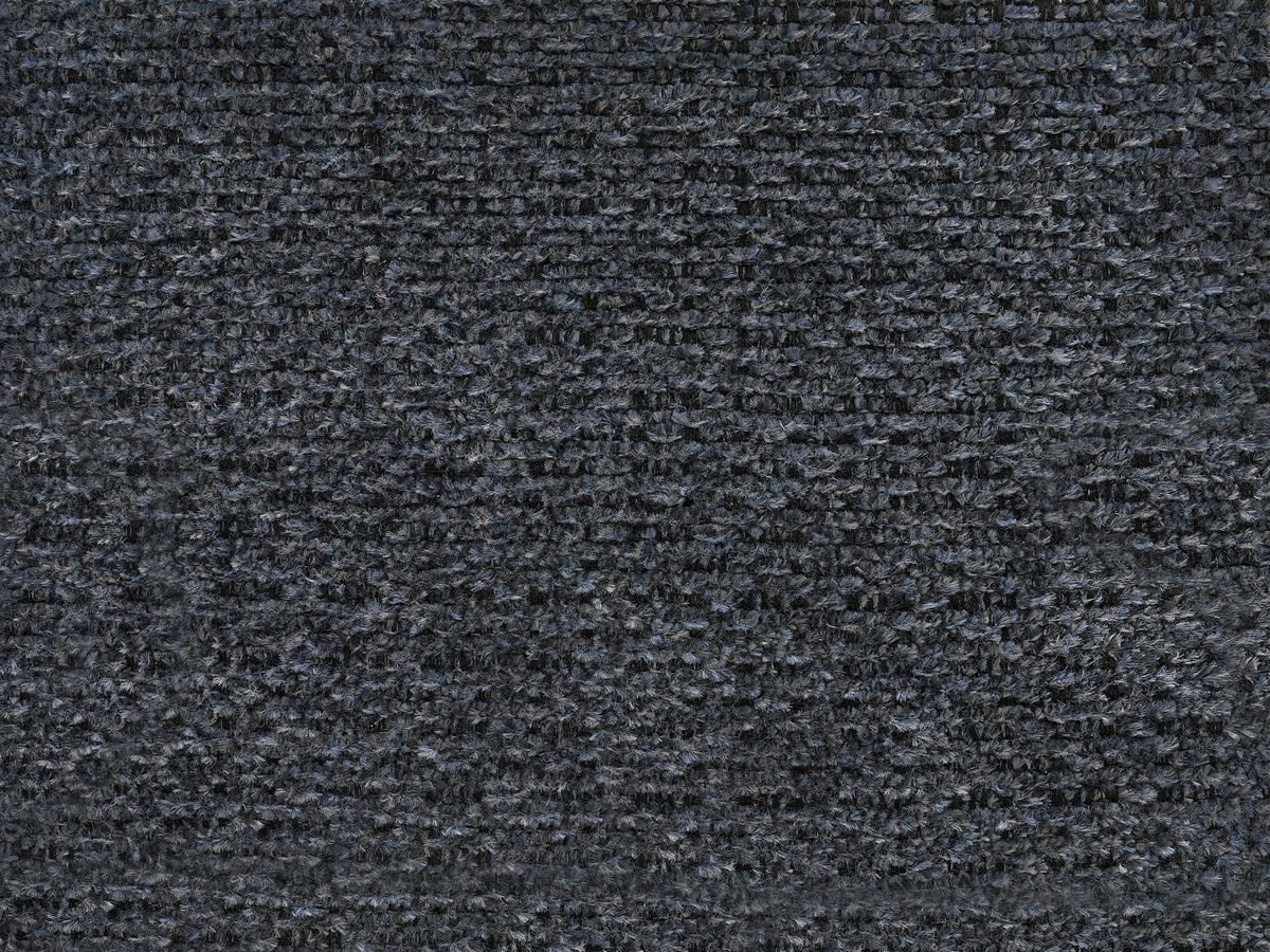 Bobochic Sidonie Pouf Melange-Stoff Dunkelblau