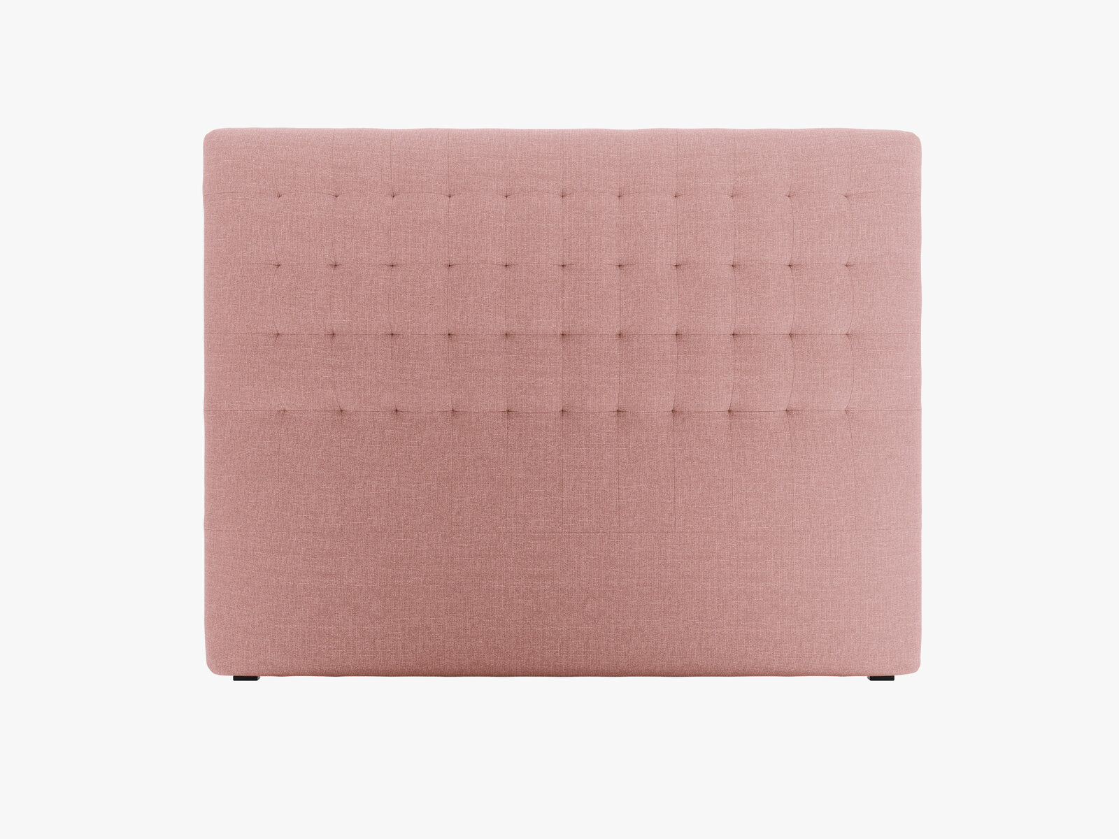 Micadoni Nova Samtiger Kopfteil 120 cm (H 120 cm) Strukturierter Stoff Liberty Rosa 160x120