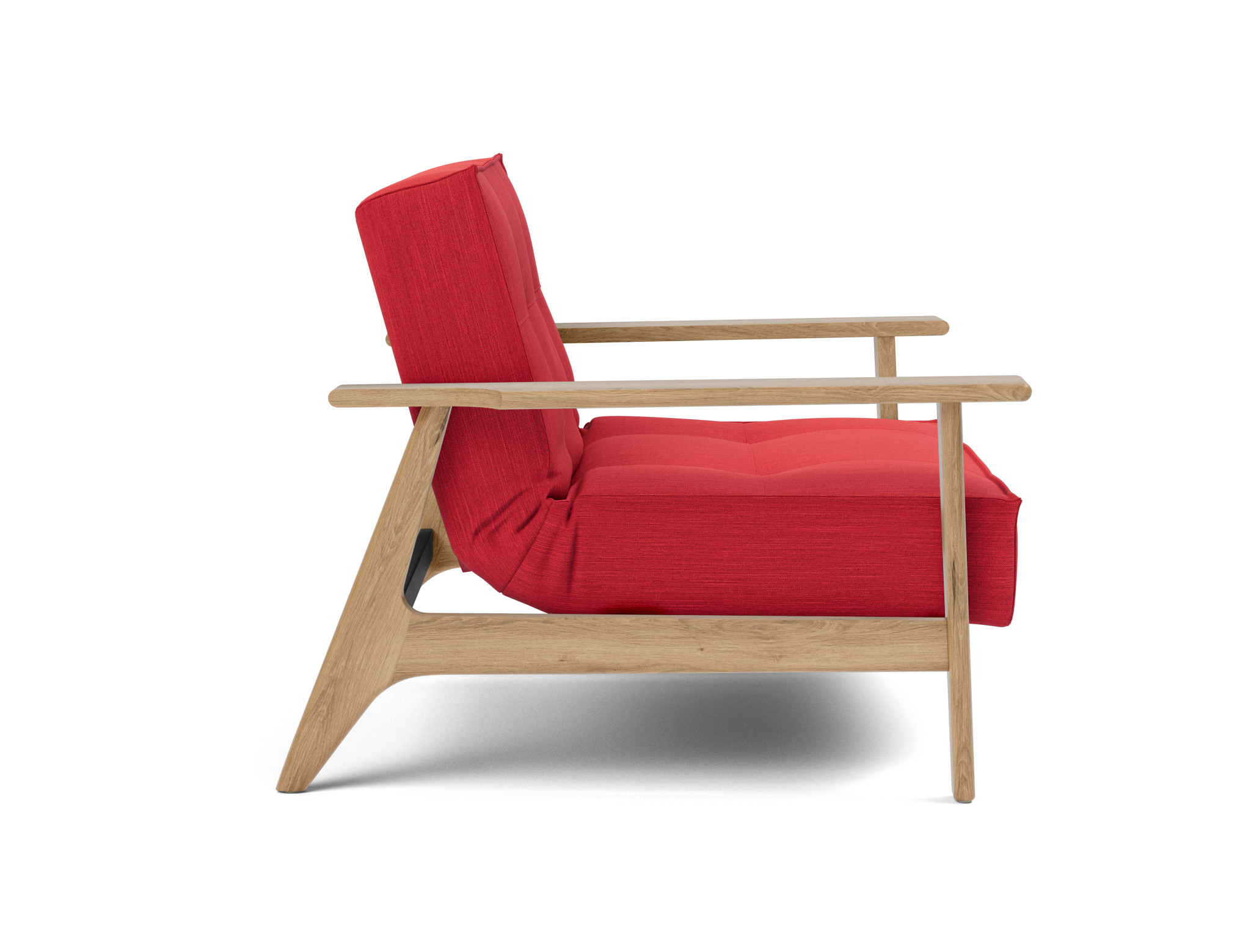 Sessel Splitback Frej Flachgewebe Elegance 511-Red