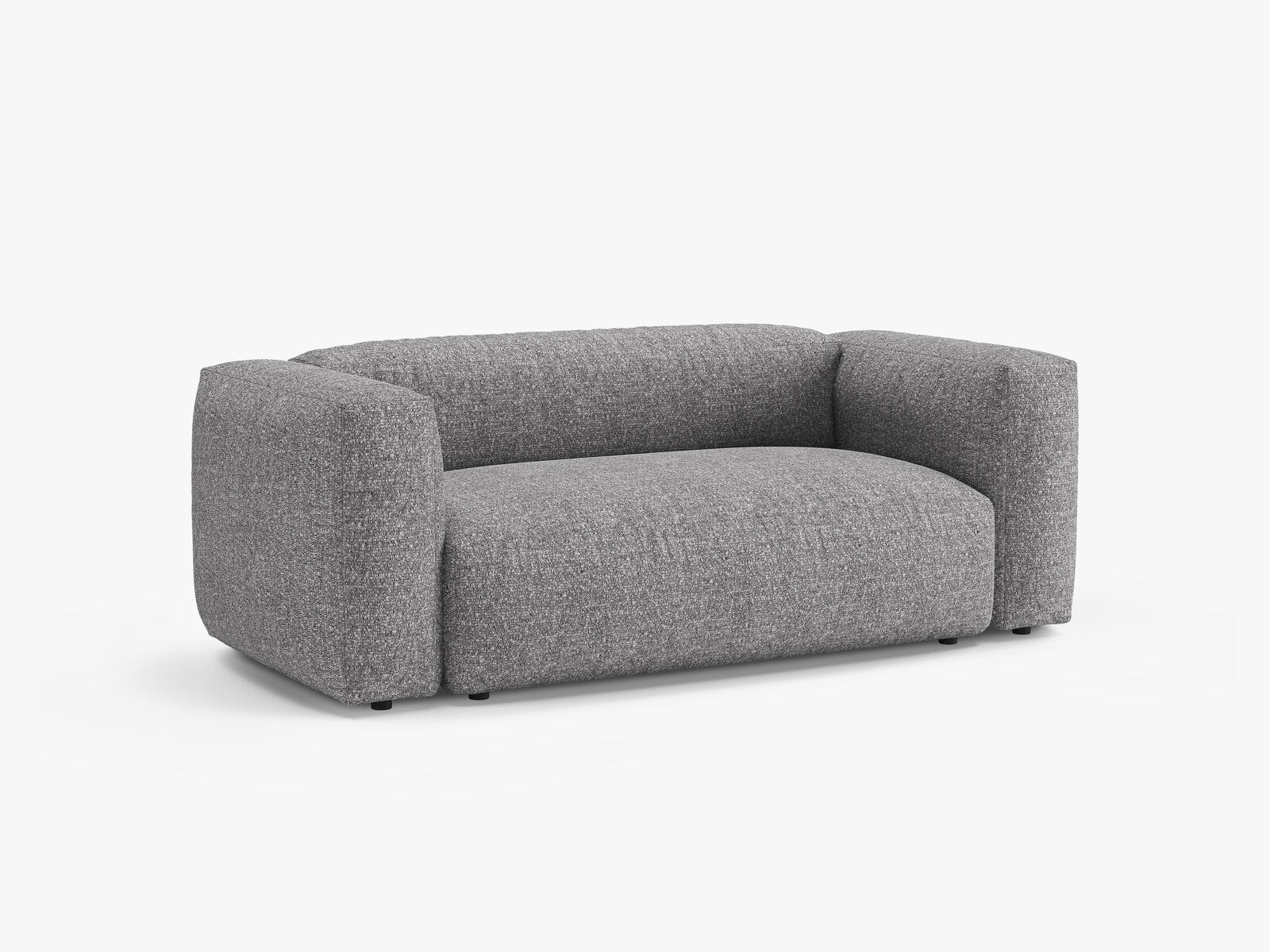 Micadoni Martina Sofa 2-Sitzer Boucle Monet Graphit