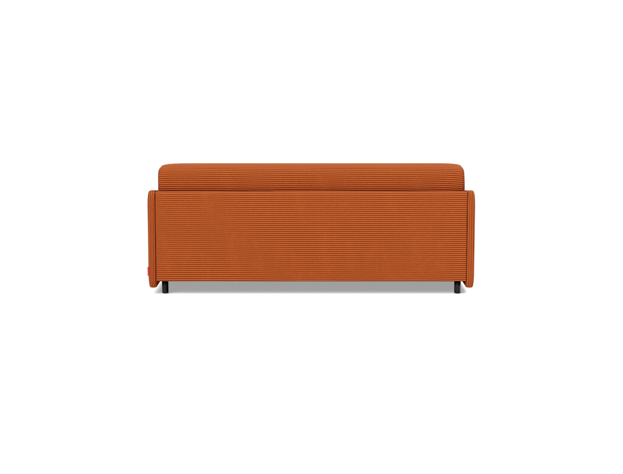 Schlafsofa Eivor mit Memory-Matratze 160 Kord Corduroy 595-Burnt-Orange