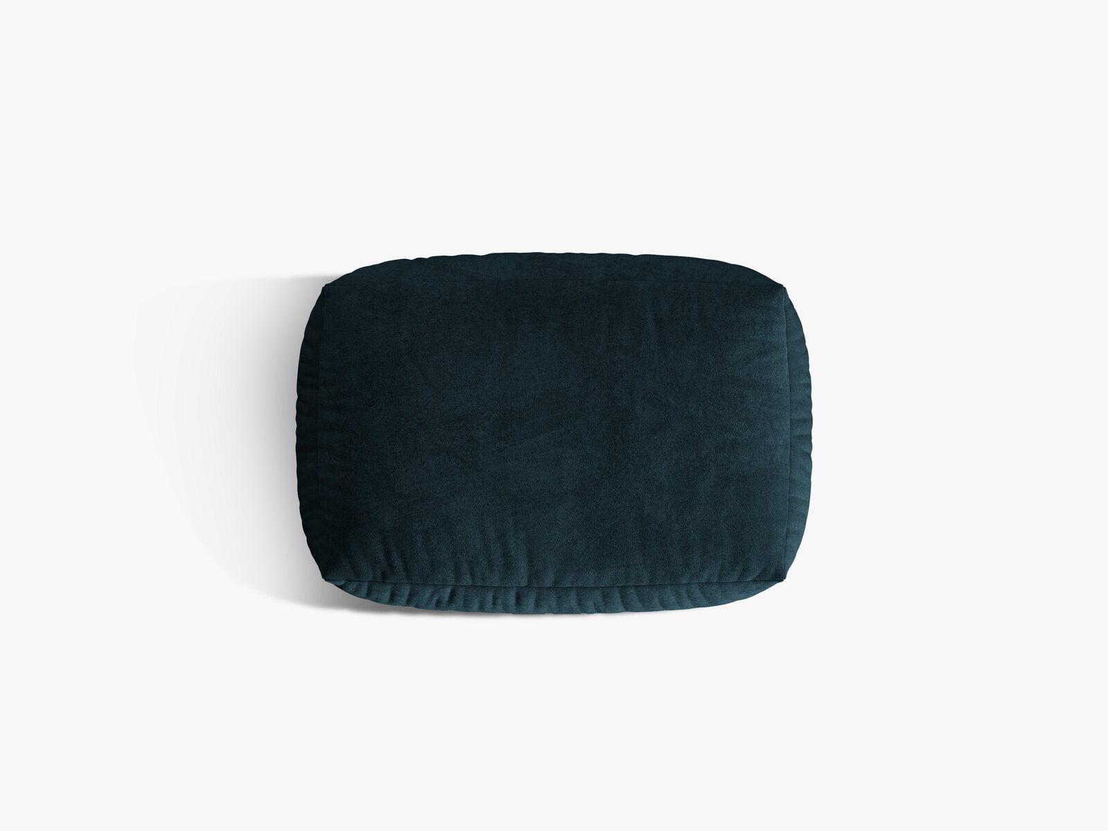 Micadoni Hocker Martina 1-Sitzer Samt Vogue Tiefes Petrol