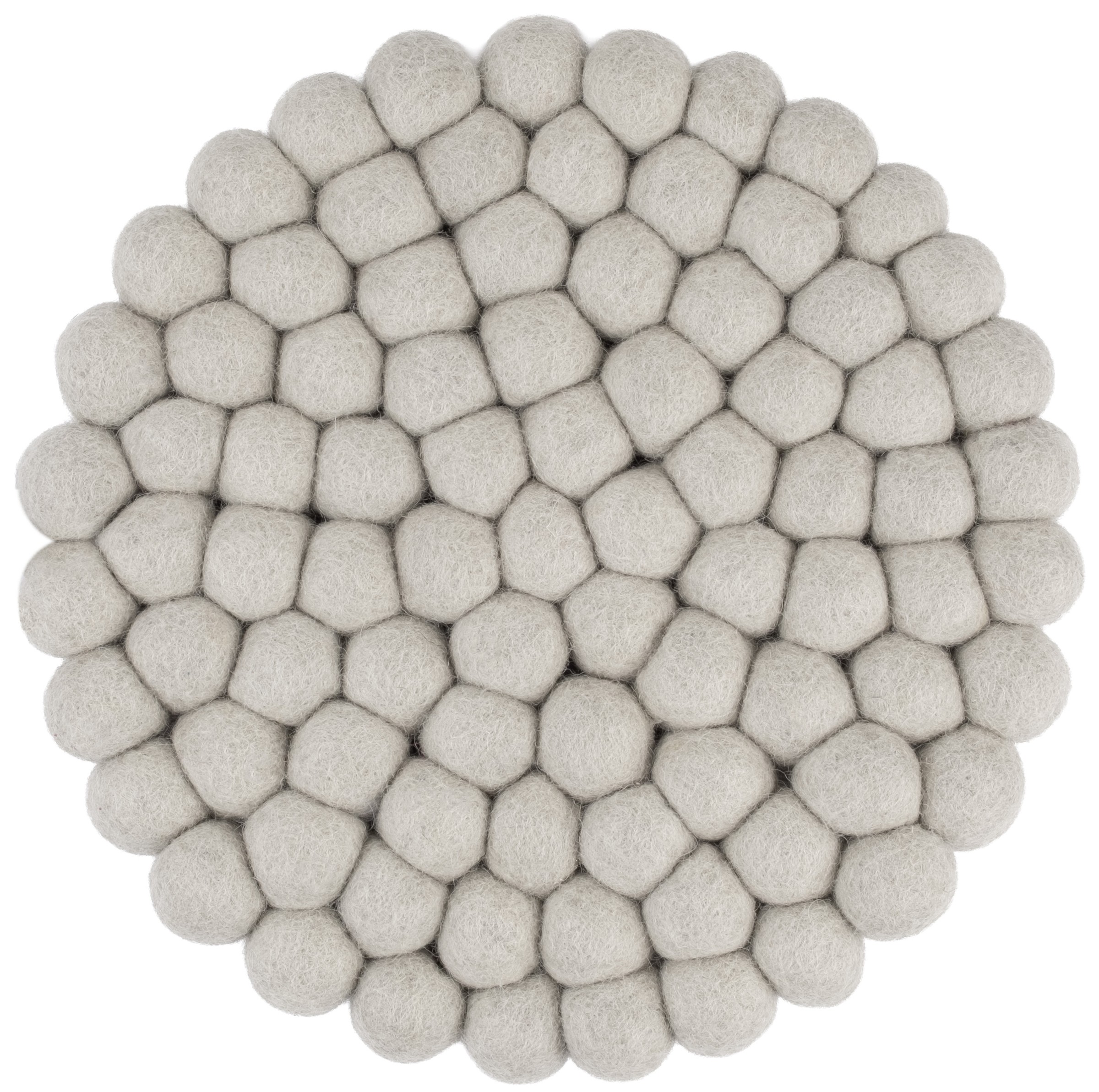 myfelt Aven Topfuntersetzer Hellgrau Ø 20 cm