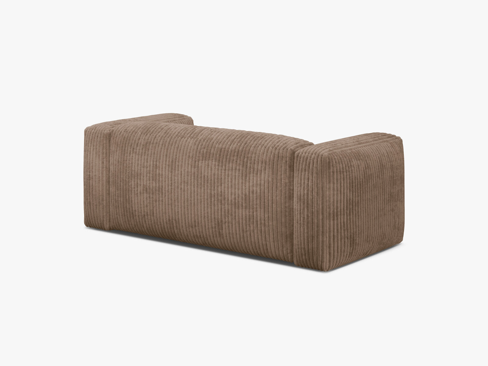 Micadoni Martina Sofa 2-Sitzer Cord Tilia Eiche