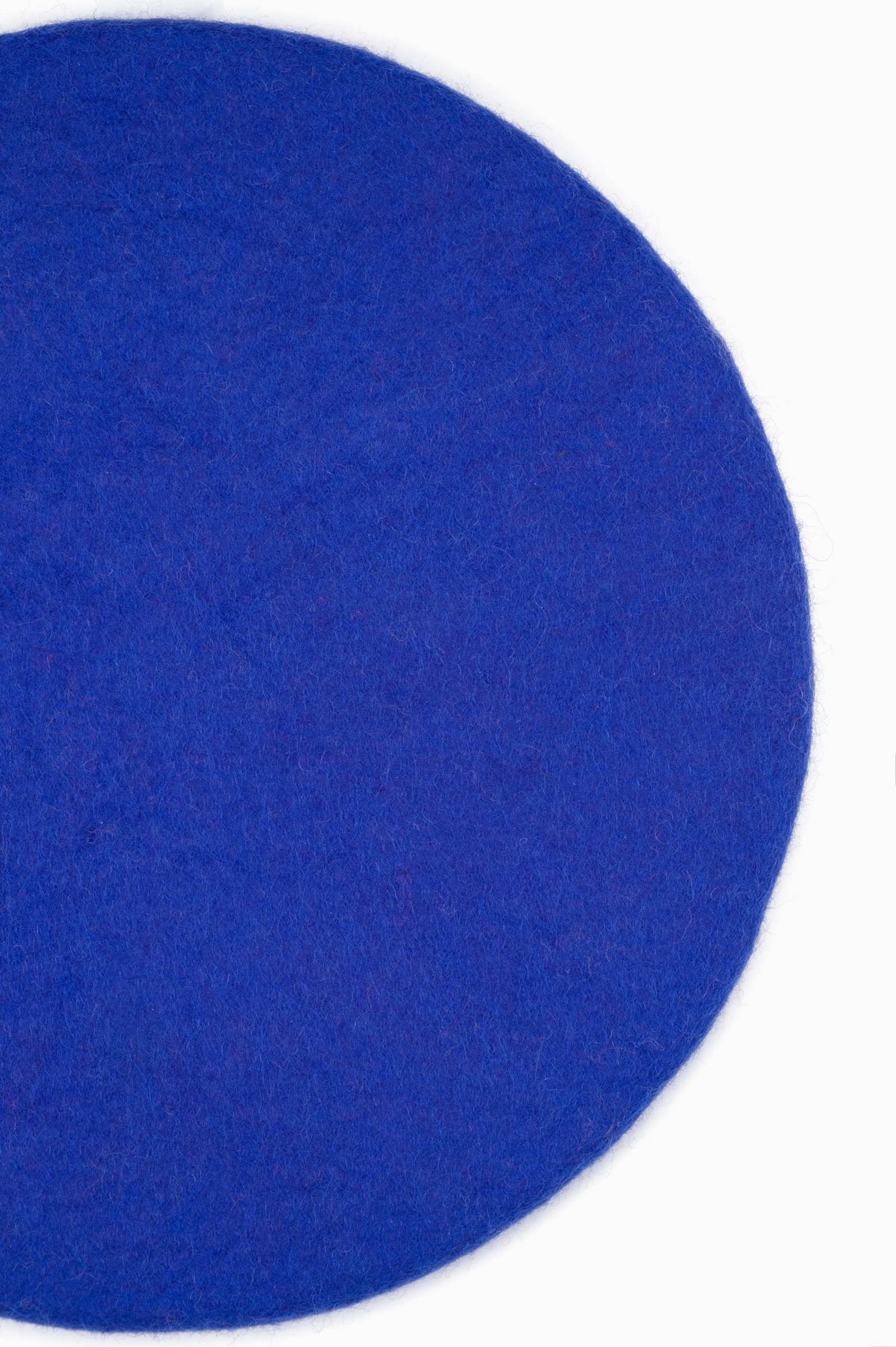 myfelt Isa Filz-Sitzauflage Royalblau Ø 36 cm