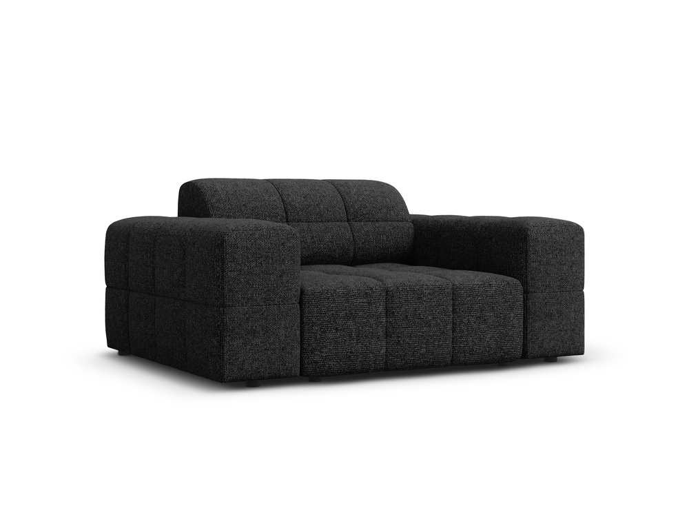 Cosmopolitan Design Sessel Chicago Chenille Haga Schwarz