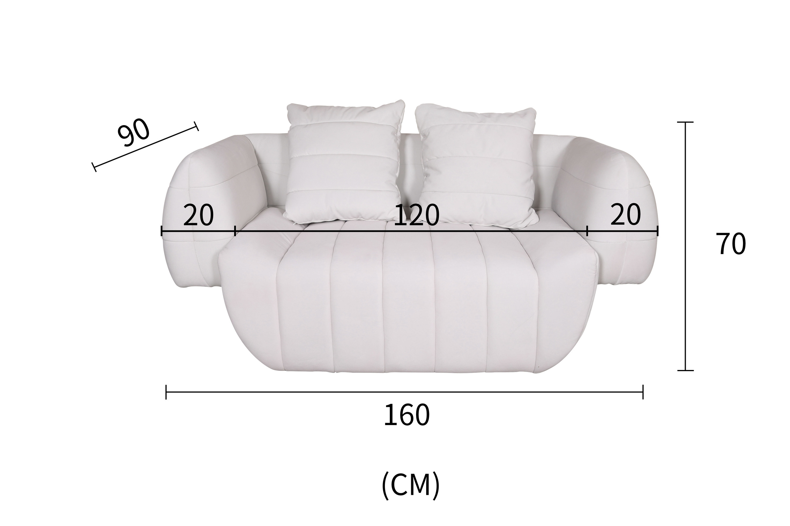 Livin Hill Nua N90-3 Sofa