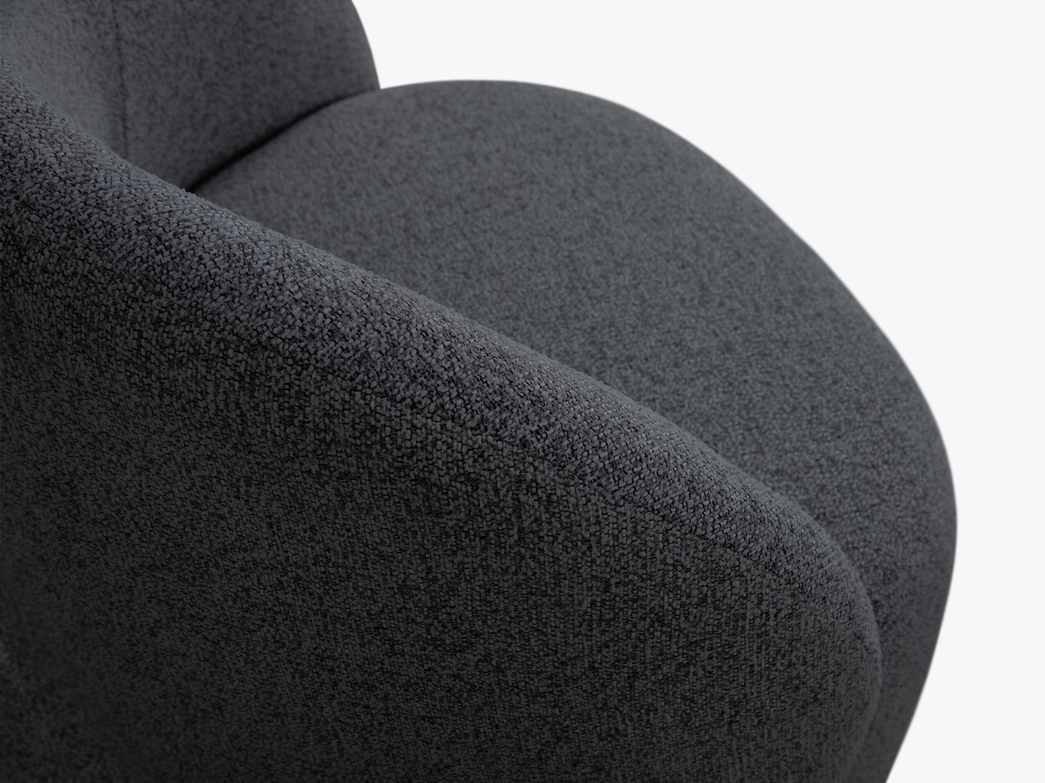 Micadoni Sessel Corey Dunkelgrau Melange
