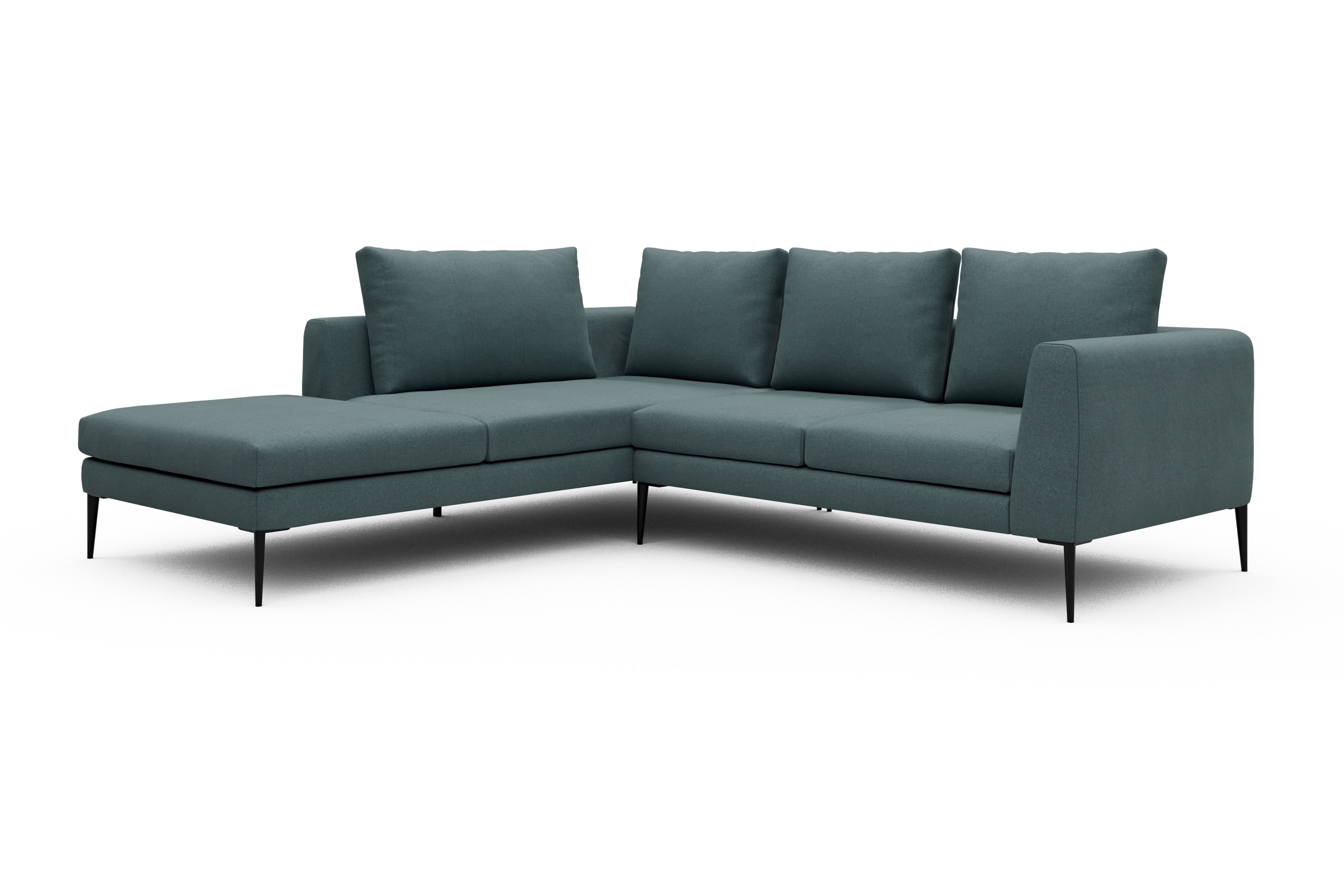 Ecksofa Paul Relax-Ecke links mit 2-Sitzer Satya-Niagara