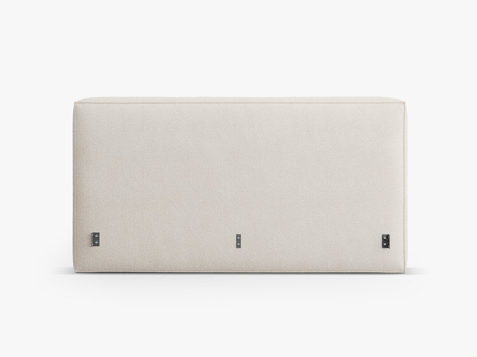 Micadoni Olivia Samtiger Kopfteil Boucle LEGEND Helles Beige 249x100