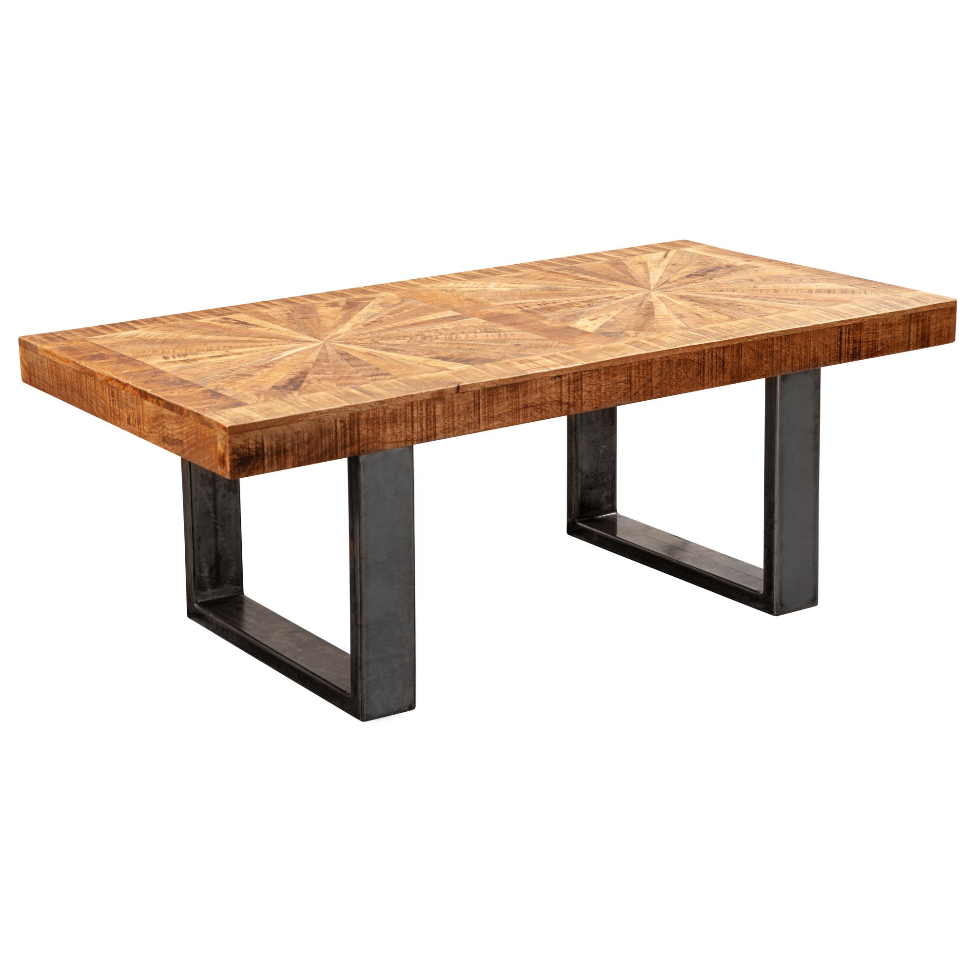 Couchtisch Anderslov Mango Massivholz Braun 105 × 55 × 40 cm