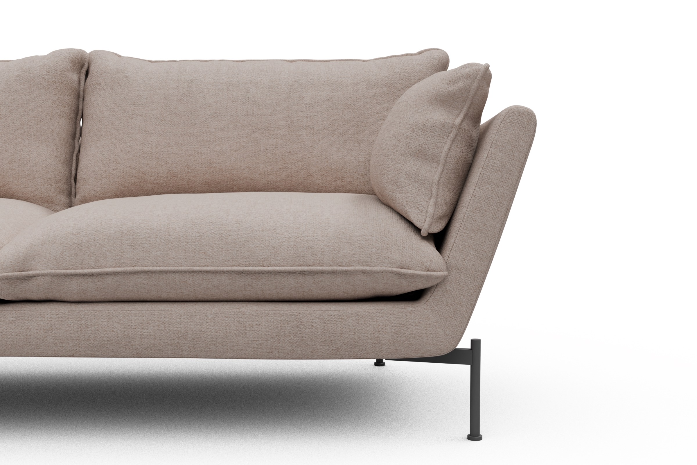 Sofa Anton PREMIUM 3-Sitzer Weda-Sand