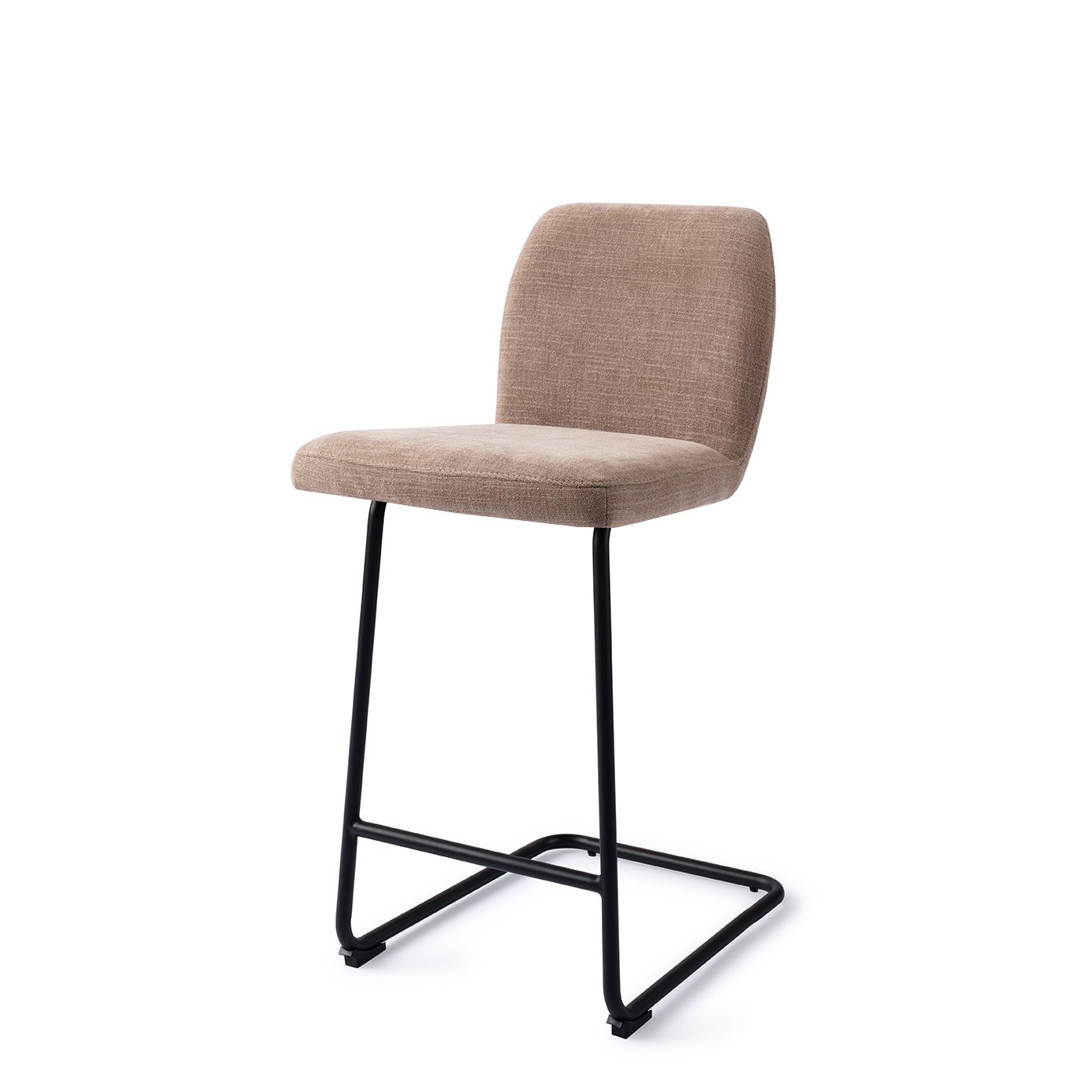 Jesper Home Barhocker Ikata Mocha Mist Arch Schwarz Tresenhöhe 65 cm