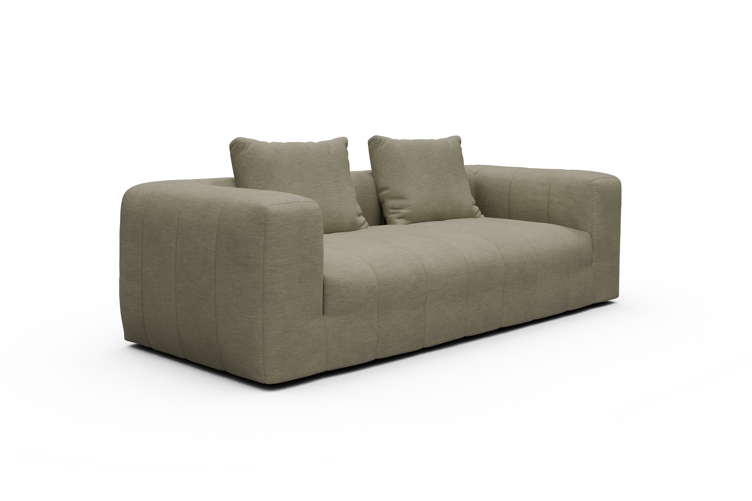 Sofa Hugo 3-Sitzer Vivus-Dusty-Sand