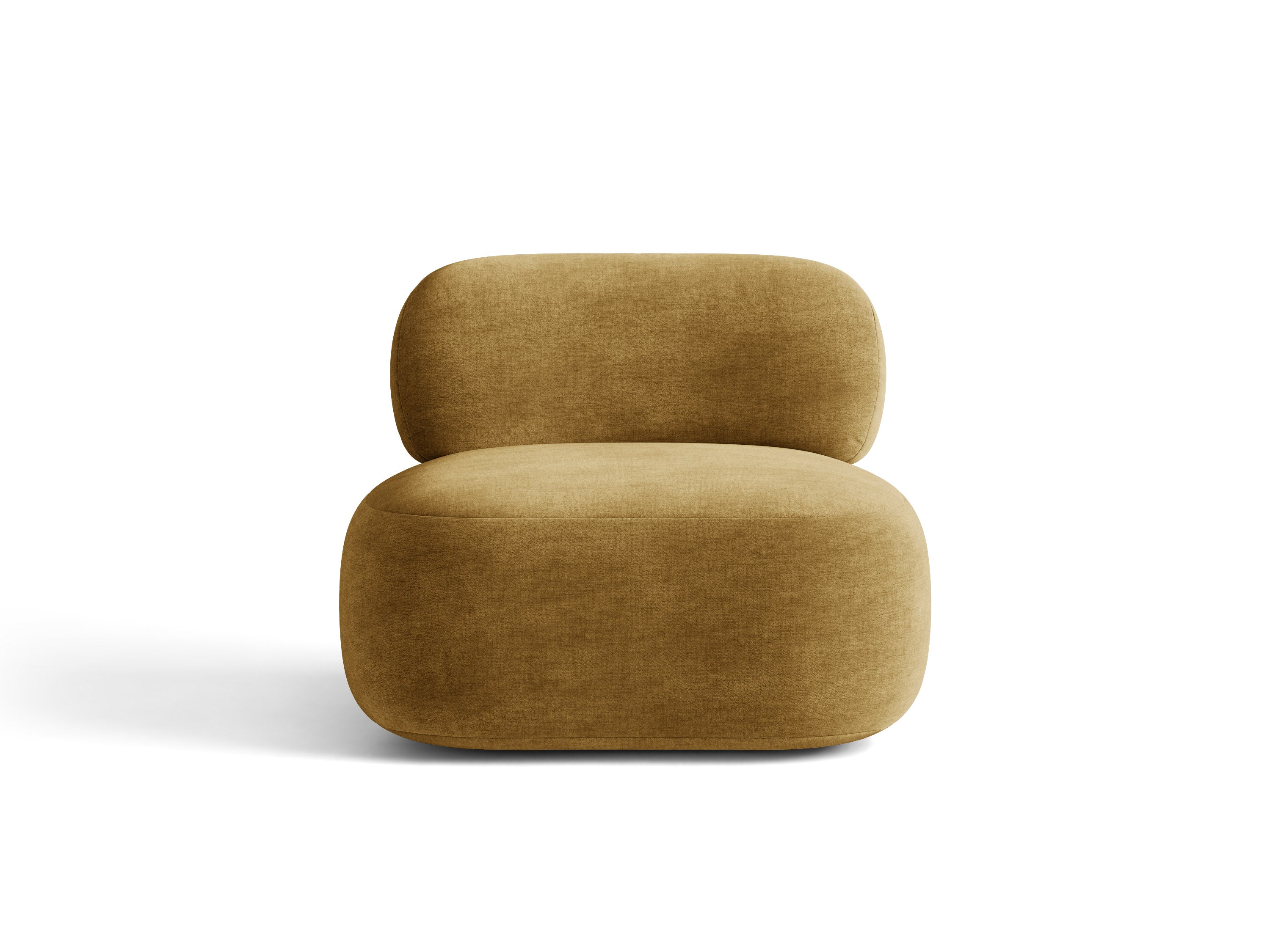 Micadoni Aura Armsessel Chenille Golden Senf