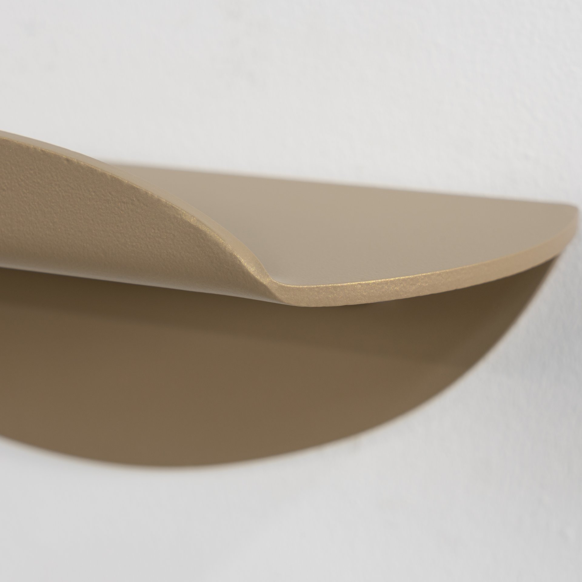 Spinder Design Wandregal Pipa Bottom Champagne
