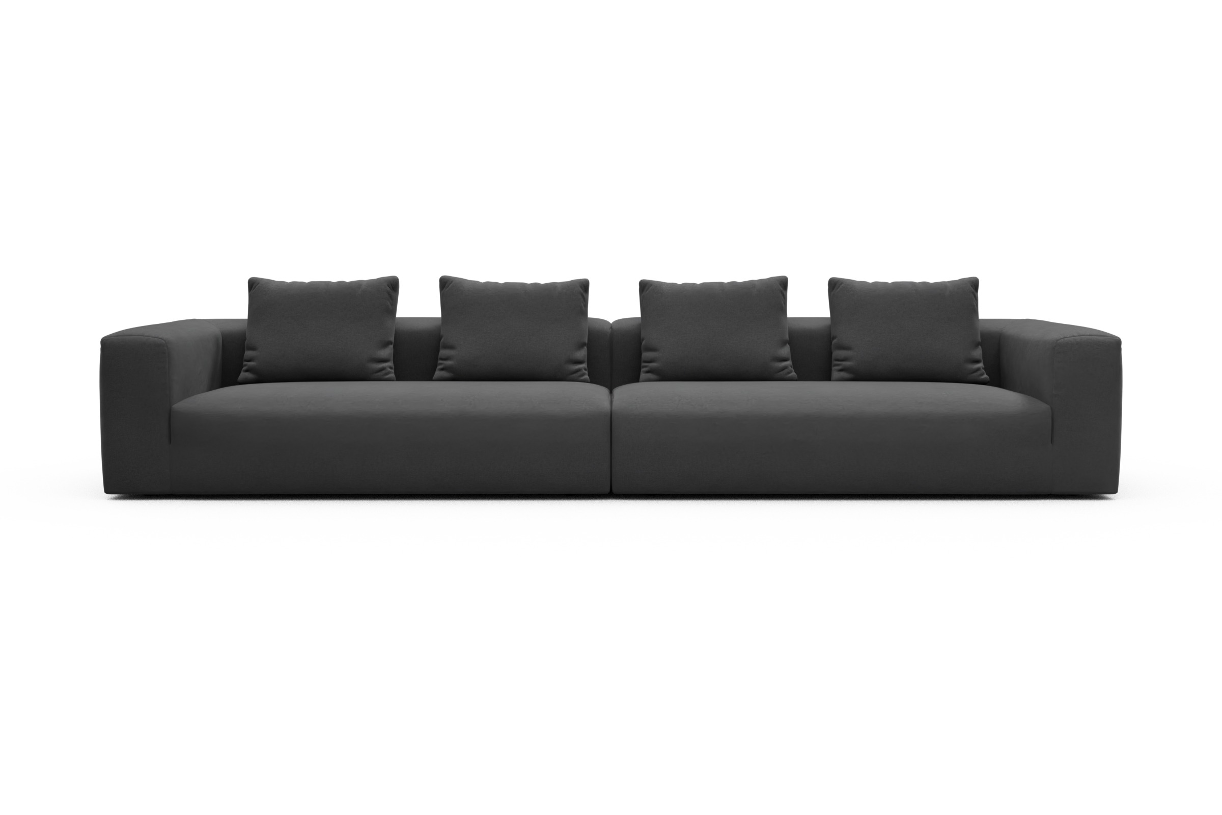Skandi Home Modulares XXL Sofa Fred 5-Sitzer Satya-Zinc moebelfaktor