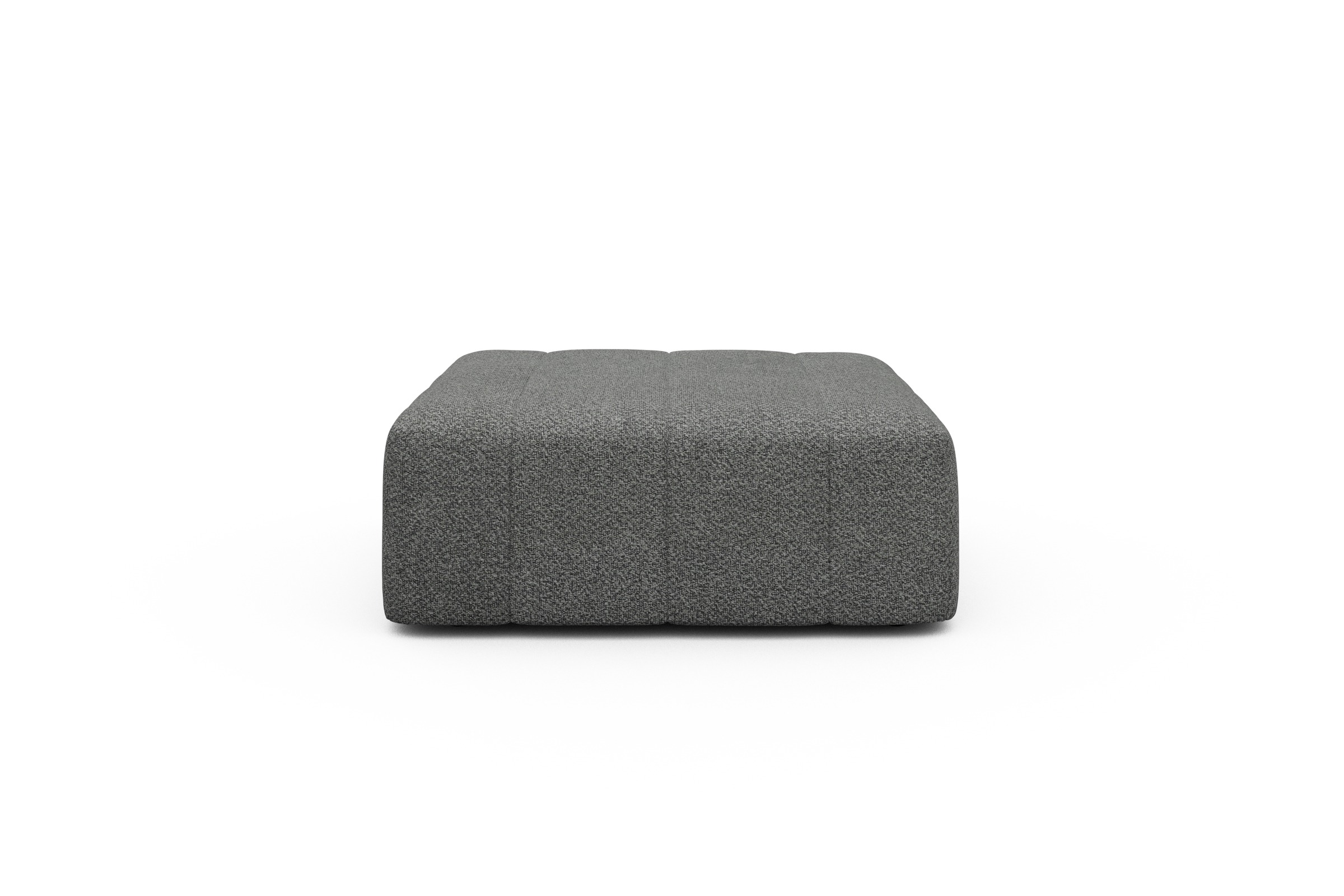 Sitzhocker Hugo Ottomane Vanora-Warm-Grey