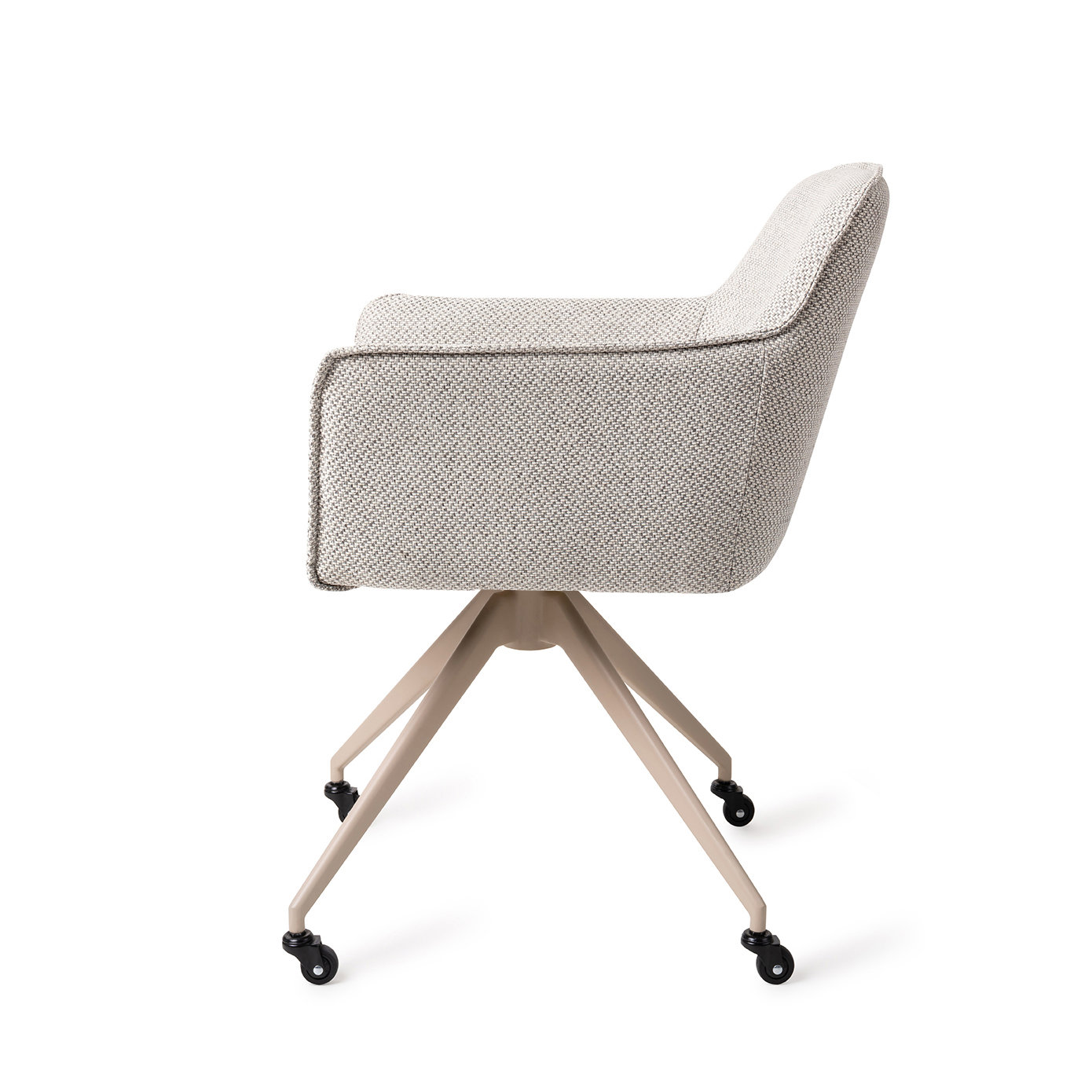 Jesper Home Esszimmerstuhl Hofu Checkers Charm Glide Beige