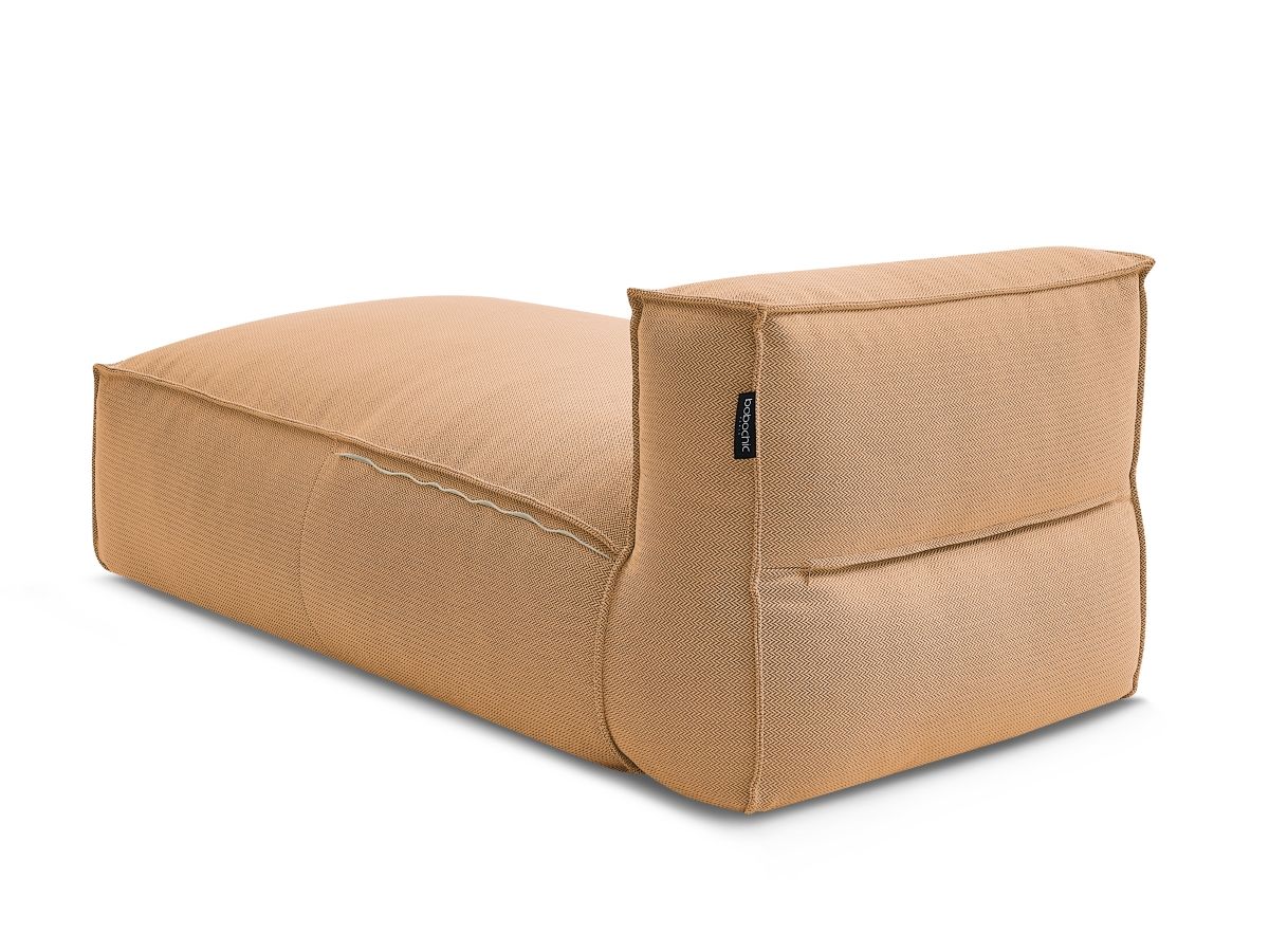 Bobochic Biarritz Méridienne-Modul Melange-Stoff Orange