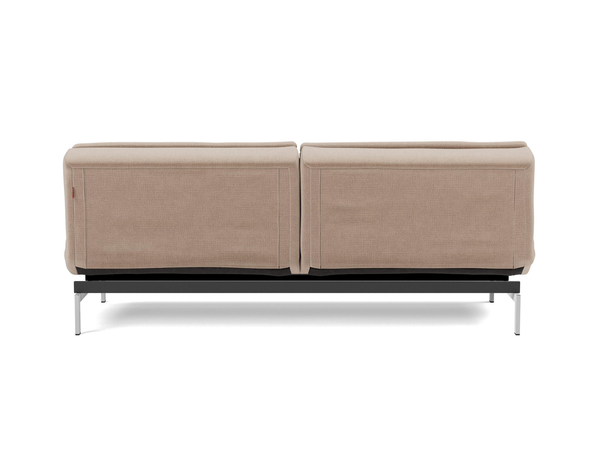 Schlafsofa Dublexo Chenille Esina 417-Mocha Beine Chrom