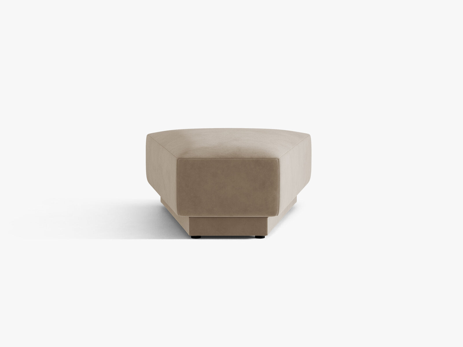 Micadoni Hocker Miley Samt Bluvel Cappuccino