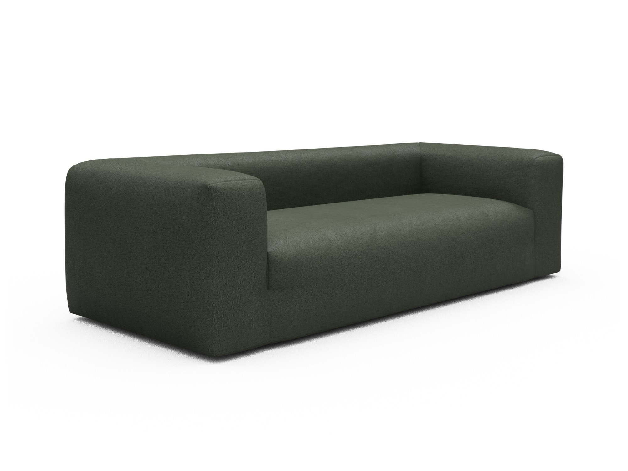 Skandi Home Sofa Fred 3-Sitzer Denari-Forest-Green moebelfaktor