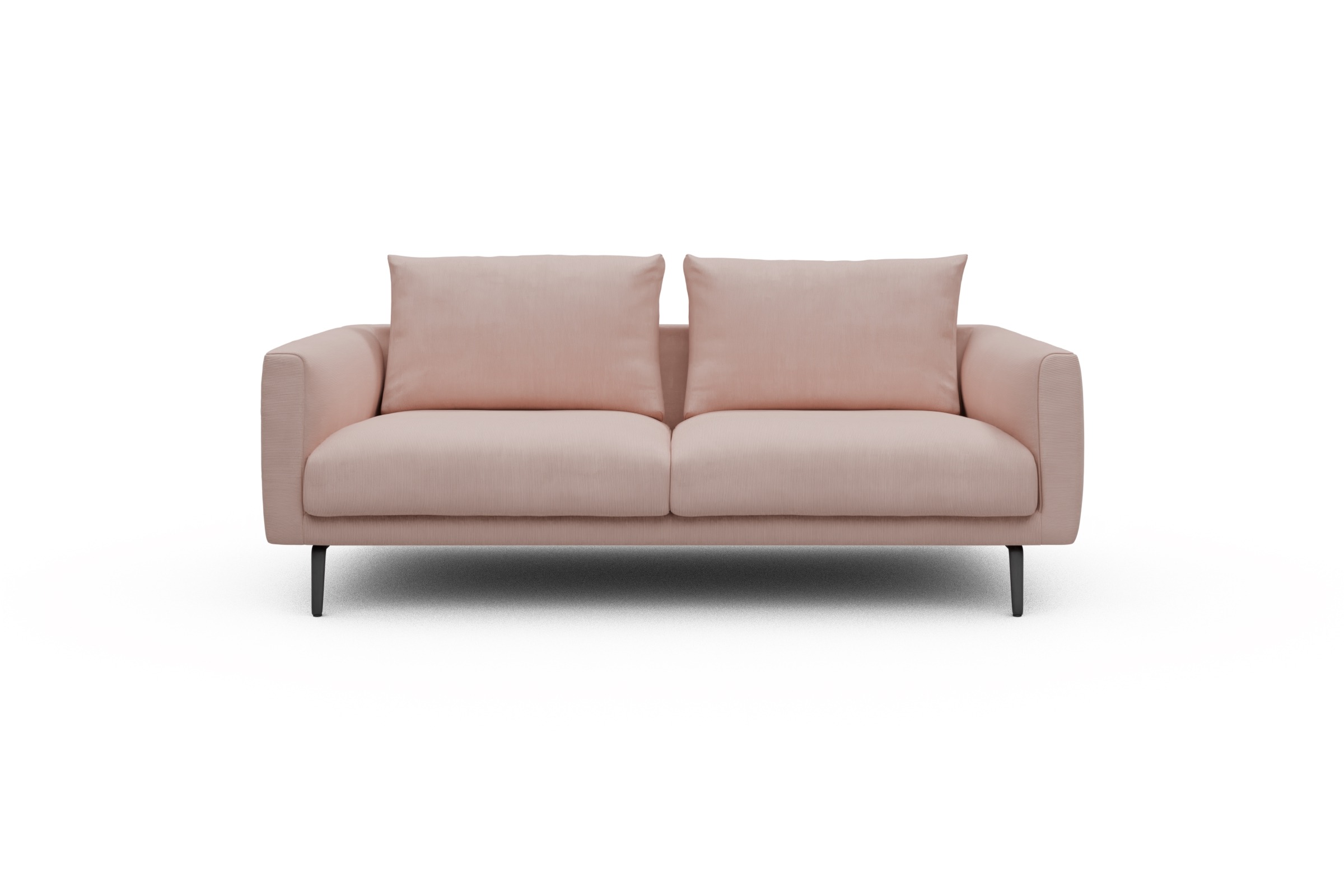 Skandi Home Sofa Karl 2-5-Sitzer Cordufine-Blush moebelfaktor